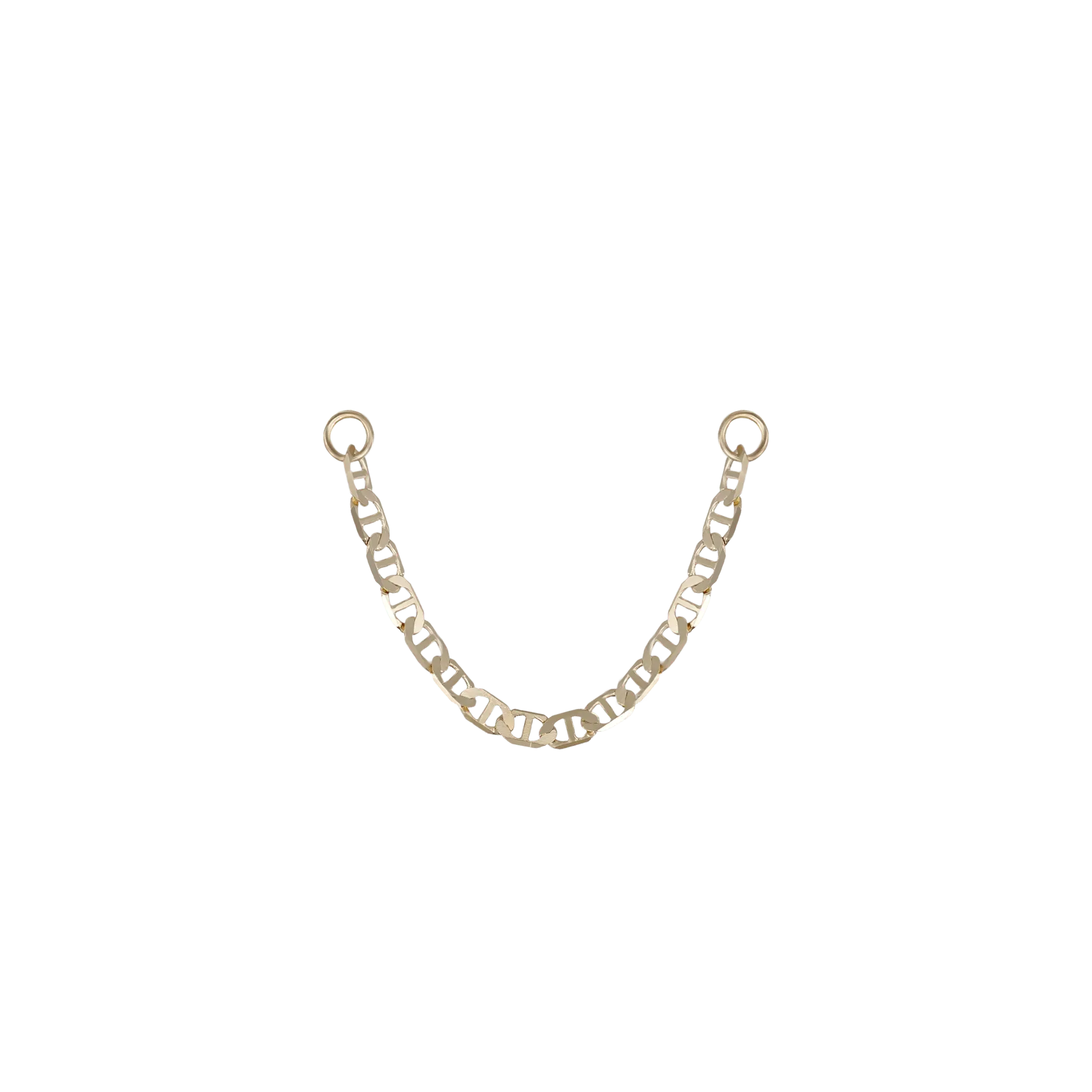 BEATTI Chain Attachments KOR_ 002 • 14K Gold Chain Attachment KOR_ 002 • 14K Gold Chain Attachment
