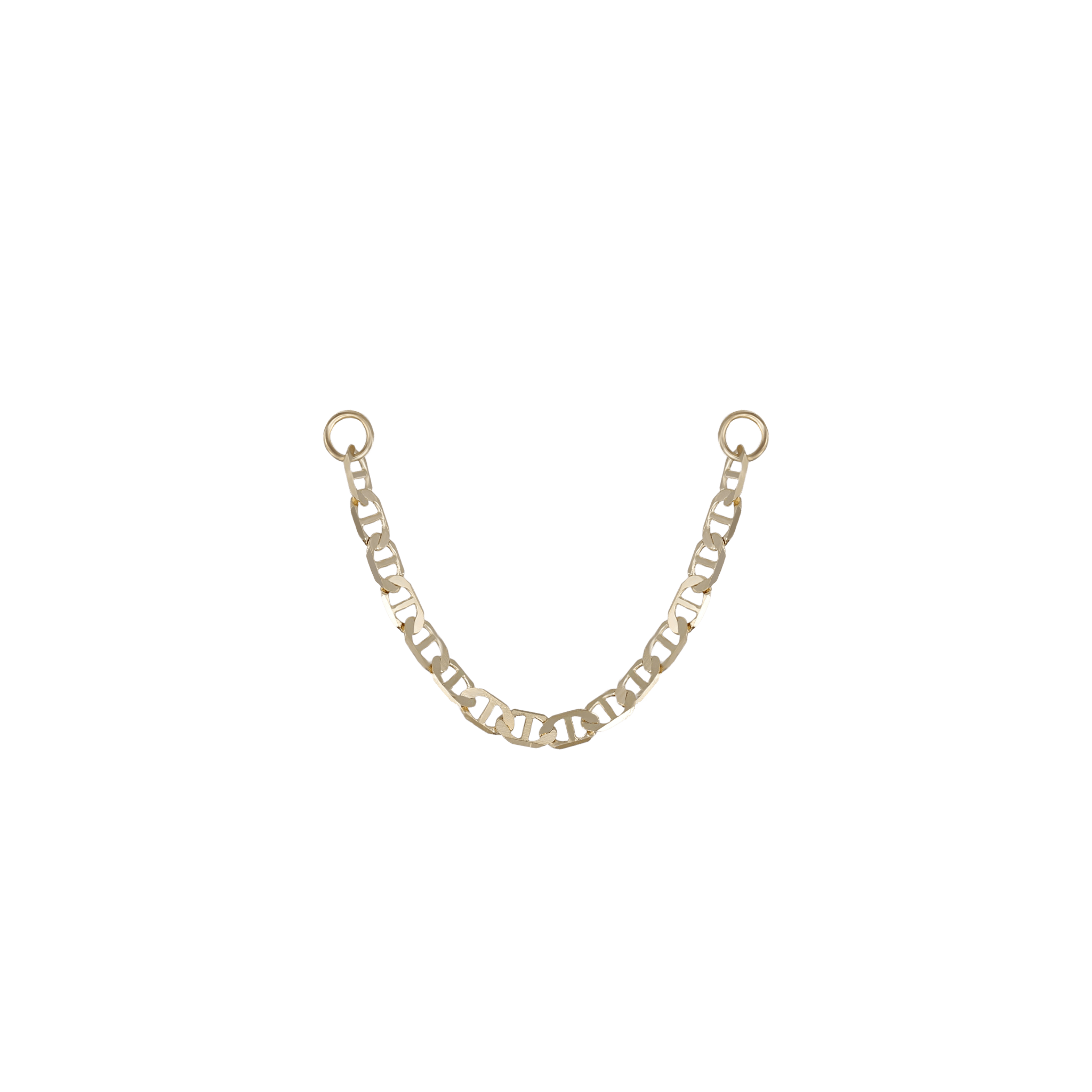 BEATTI Chain Attachments KOR_ 002 • 14K Gold Chain Attachment KOR_ 002 • 14K Gold Chain Attachment