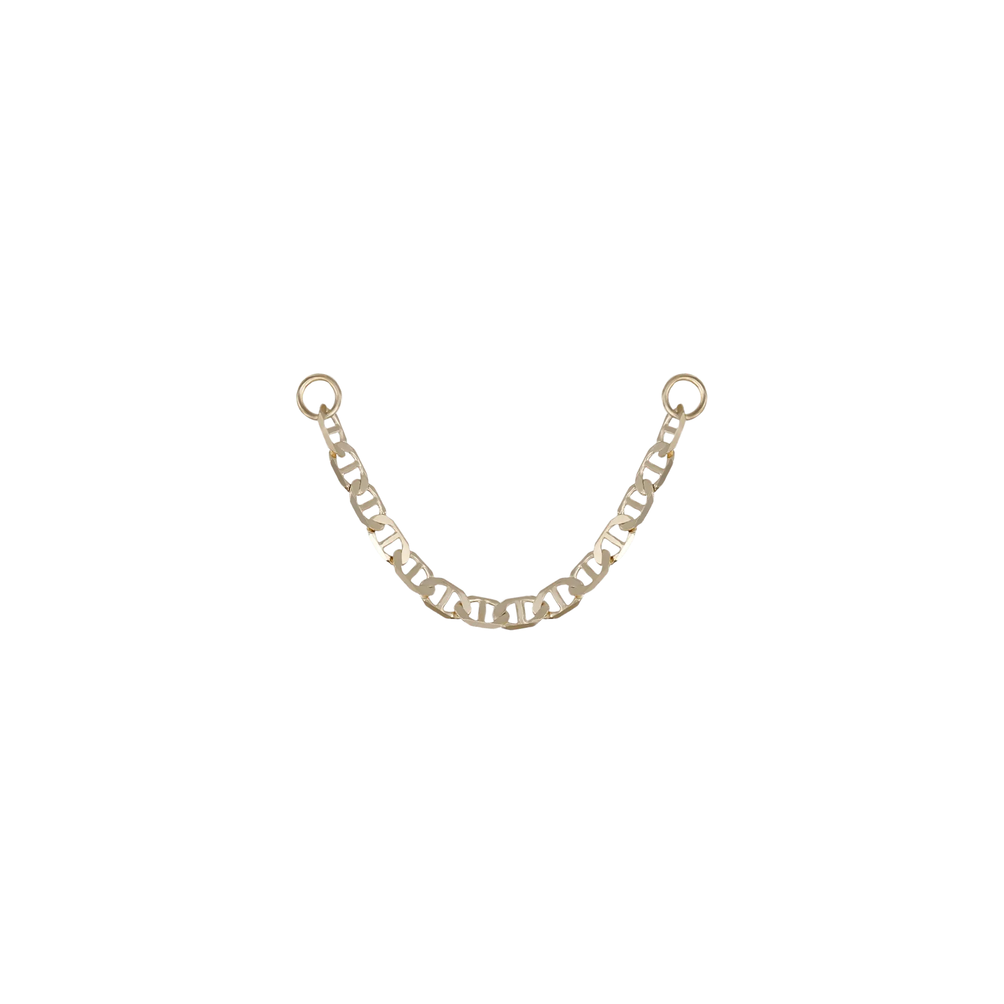 BEATTI Chain Attachments KOR_ 002 • 14K Gold Chain Attachment KOR_ 002 • 14K Gold Chain Attachment