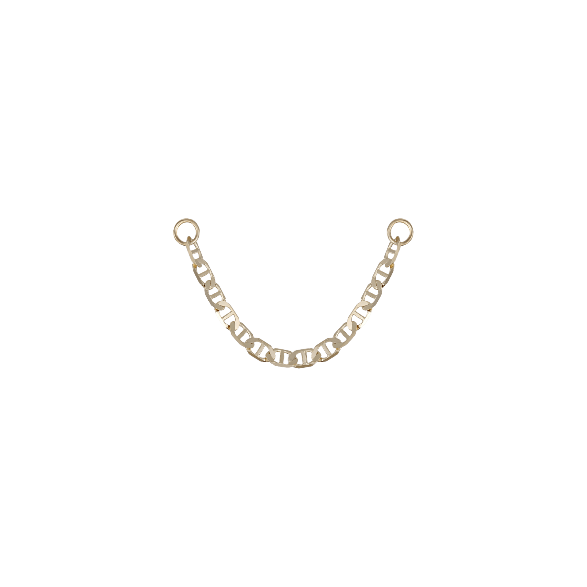 BEATTI Chain Attachments KOR_ 002 • 14K Gold Chain Attachment KOR_ 002 • 14K Gold Chain Attachment