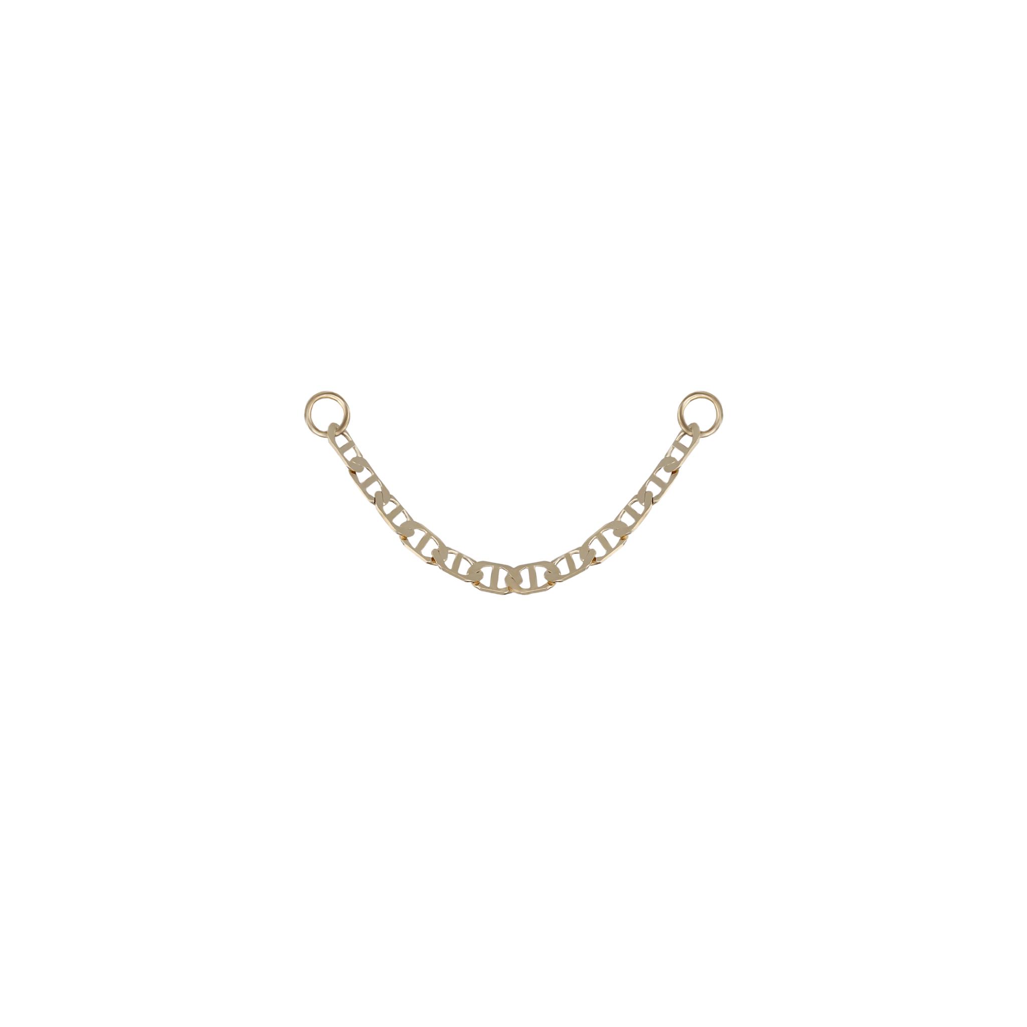 BEATTI Chain Attachments KOR_ 002 • 14K Gold Chain Attachment KOR_ 002 • 14K Gold Chain Attachment