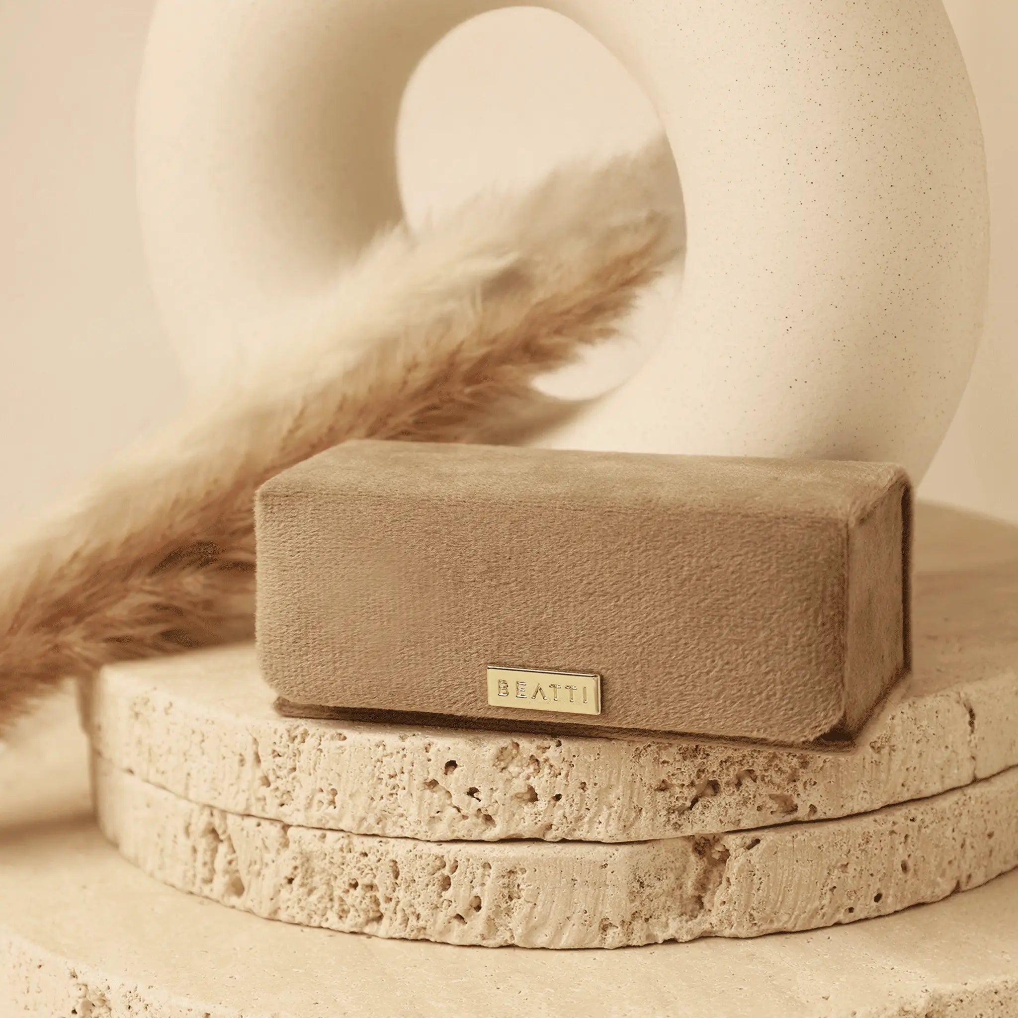 BEATTI Jewelry Case Jewelry Travel Case (S) Small Jewelry Travel Case Jewelry Travel Case_S Small Jewelry Travel Case