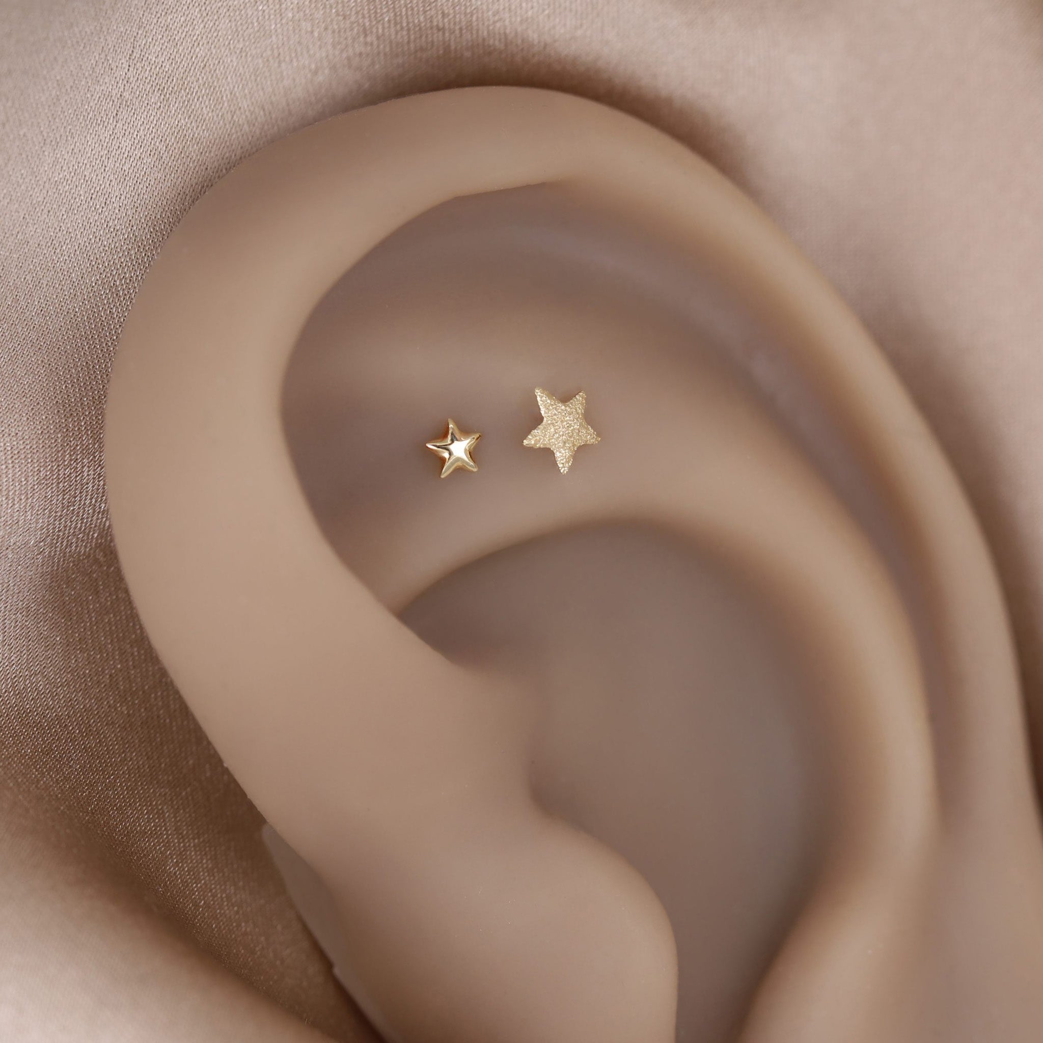 Micro Star Flat Back Stud