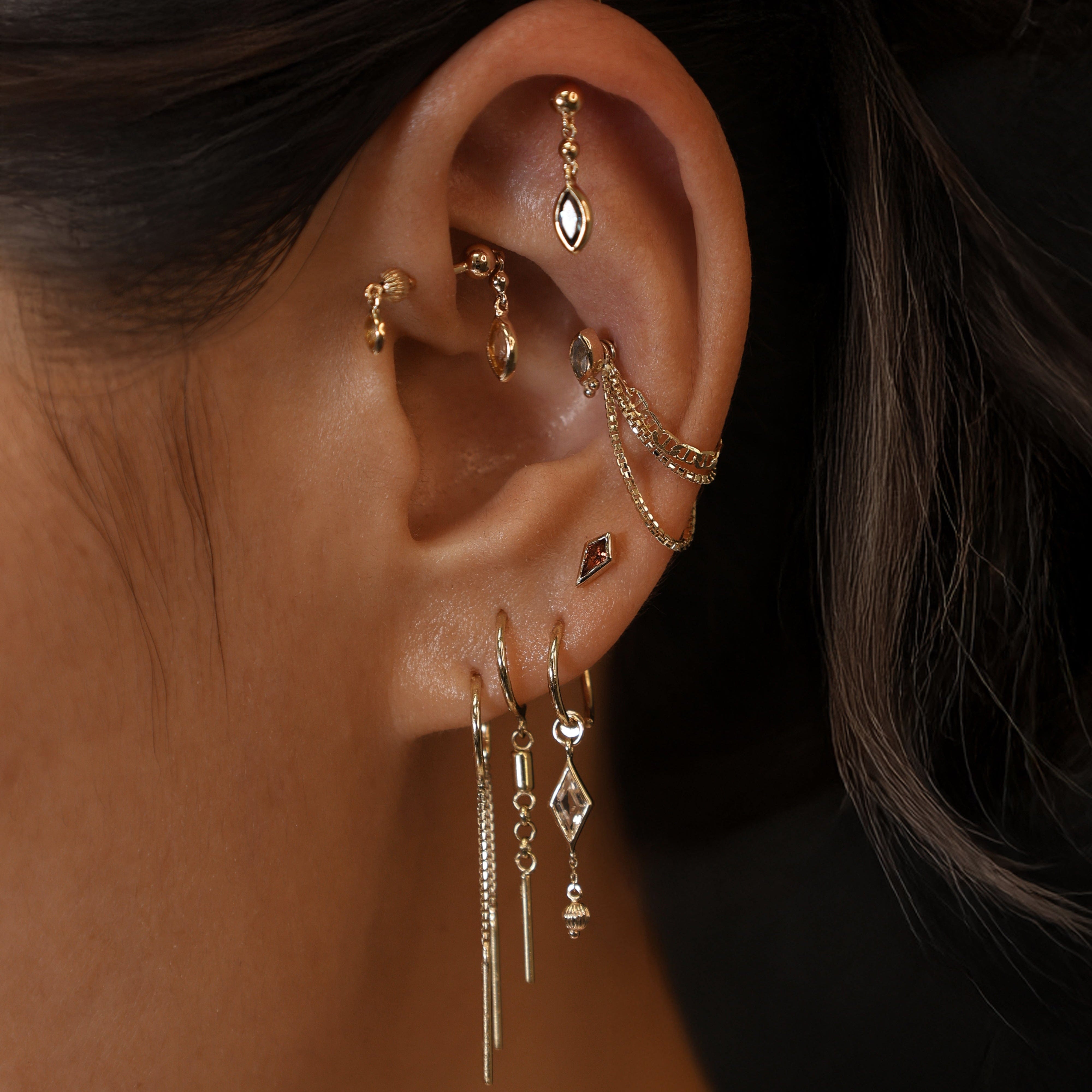 BEATTI Internal Thread Vira • Marquise Double Barbell – Internally Threaded Vira • Marquise Double Barbell – Internally Threaded