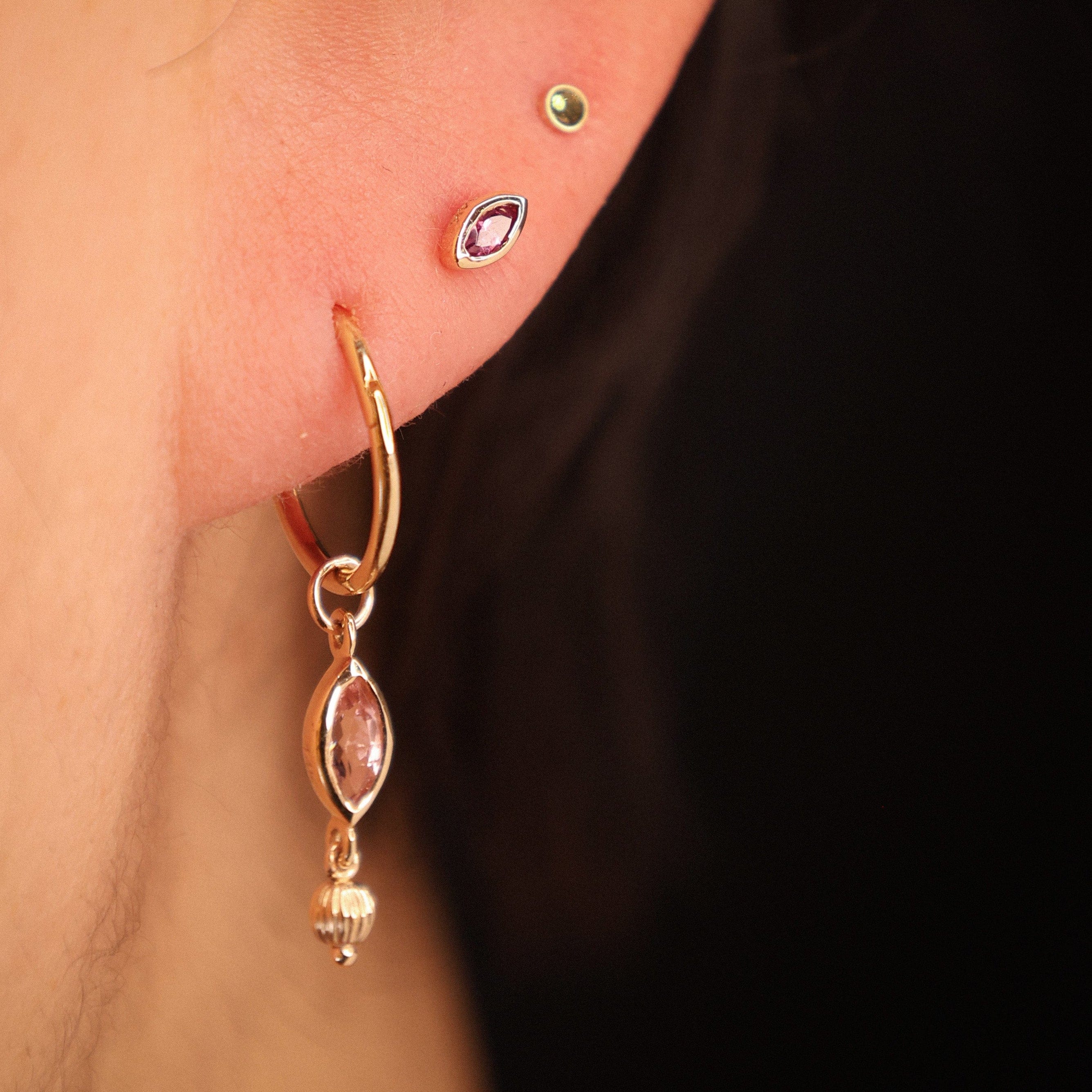 BEATTI Hoops Minimal Thin Hoop Ring 18G Minimal Thin Hoop Ring 18G