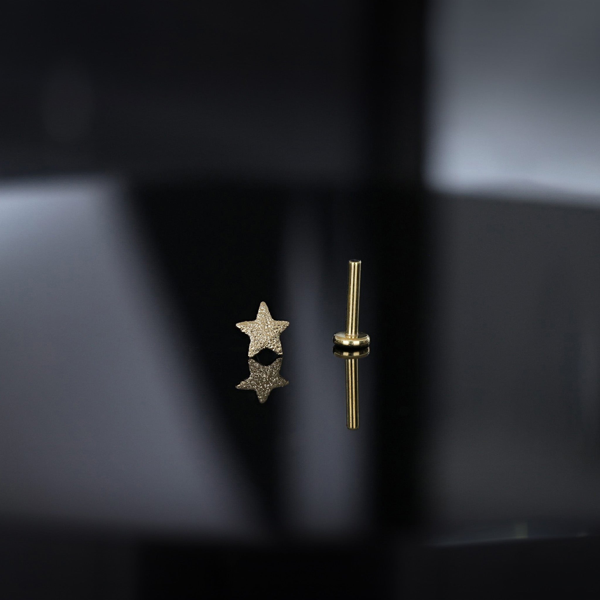 Star Sandblast Threadless End