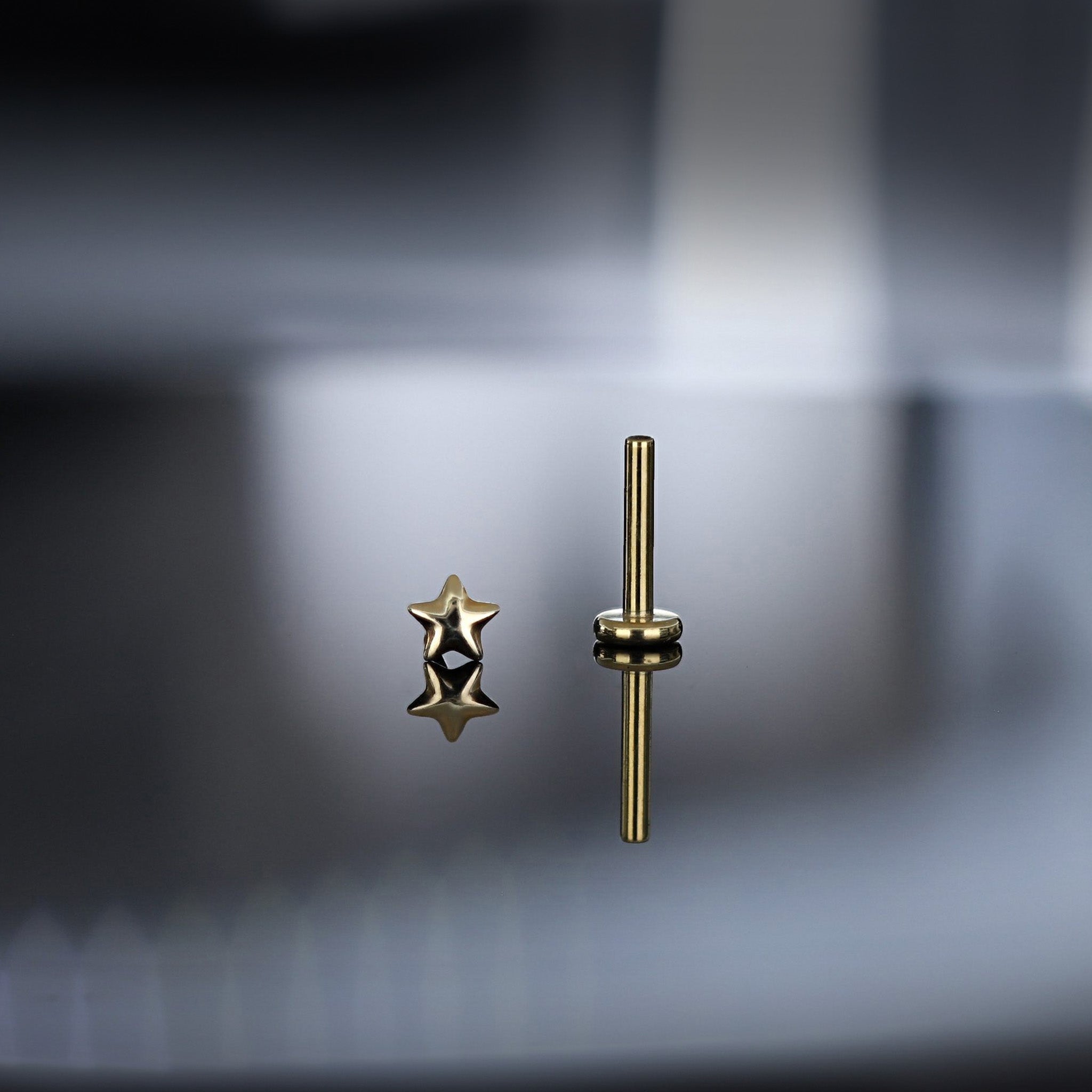 Micro Star Flat Back Stud