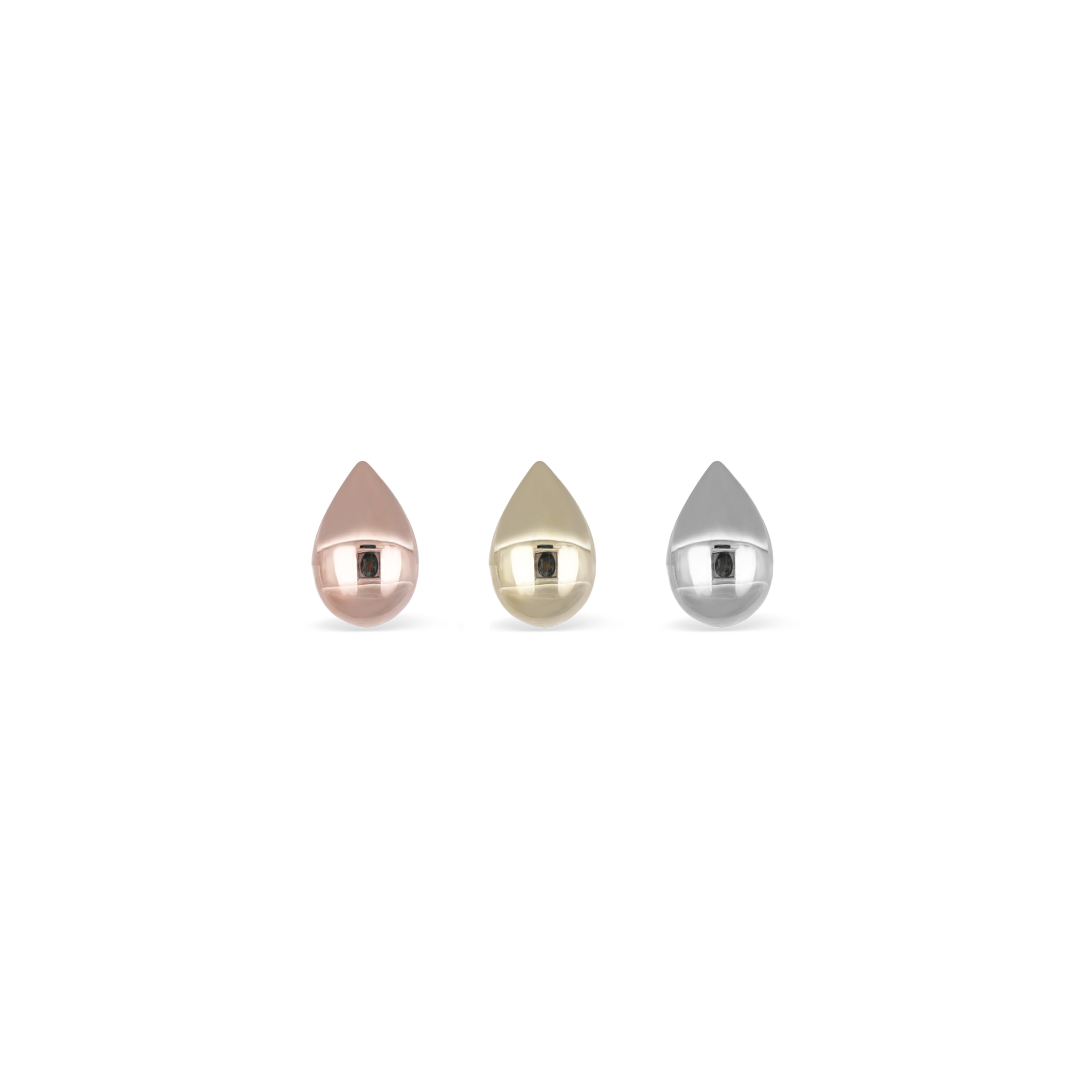 Teardrop Flat Back Stud