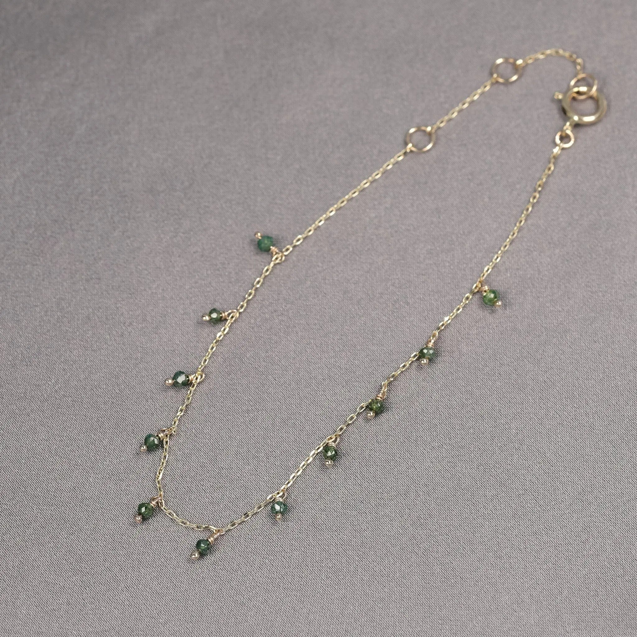 BEATTI Bracelet BTBG010 Santal Diamond Beads Bracelet BTBG010 Santal Diamond Beads Bracelet