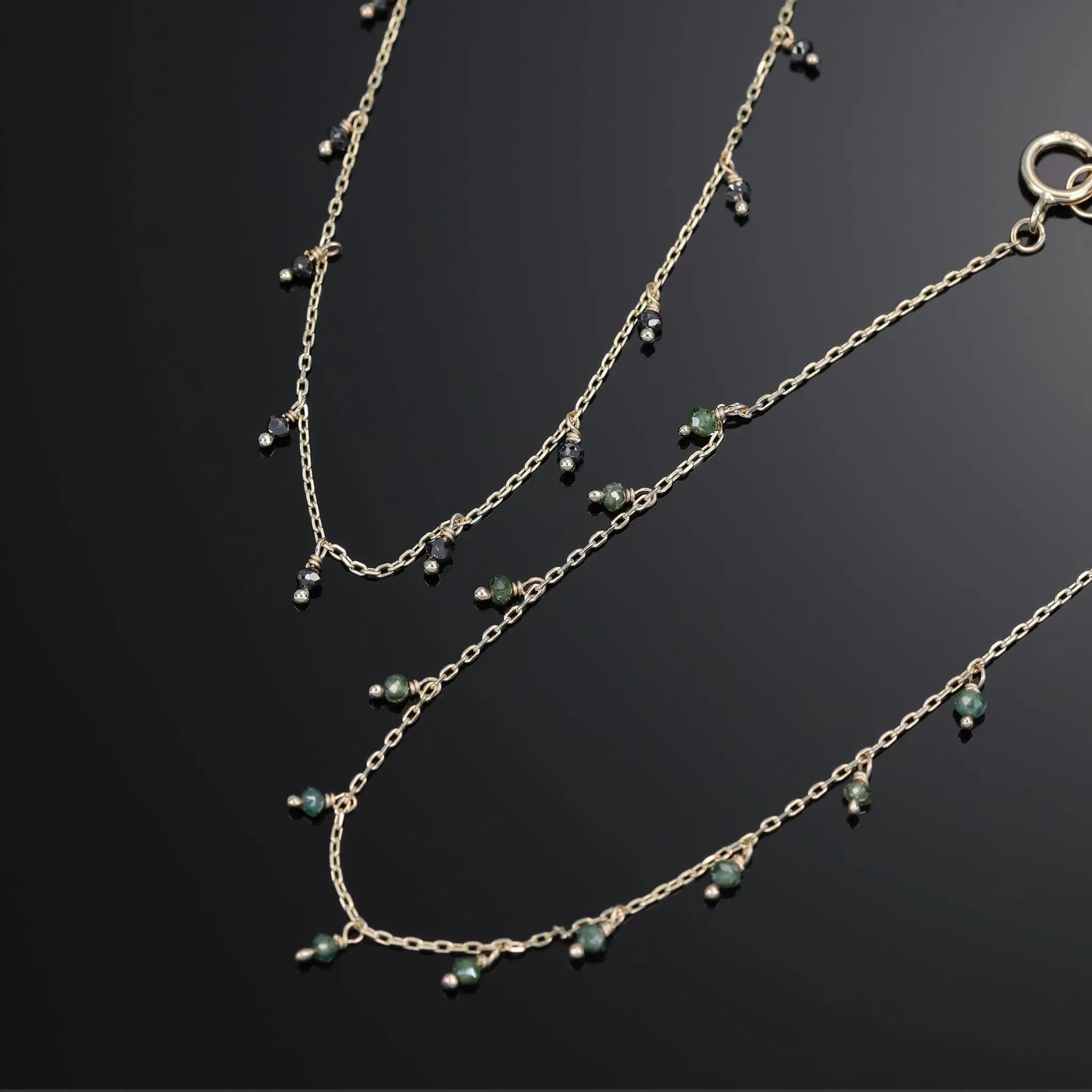 BEATTI Bracelet BTBG010 Santal Diamond Beads Bracelet BTBG010 Santal Diamond Beads Bracelet