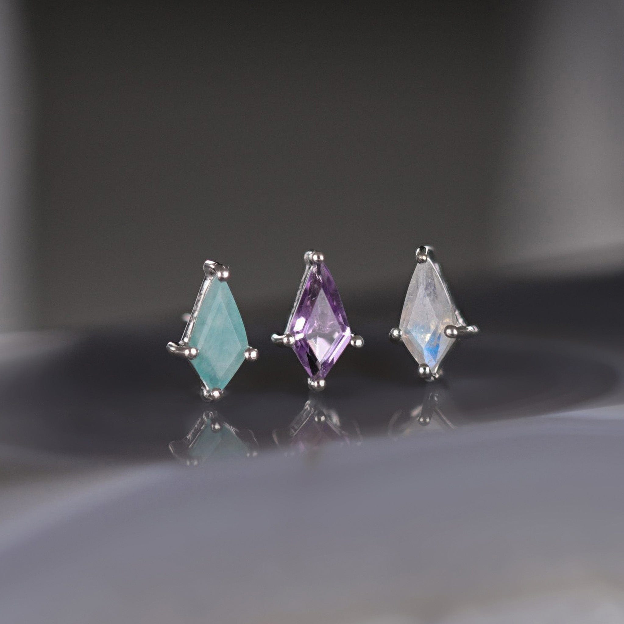 BEATTI Threadless Ends Siera • Natural Gemstone Threadless Ends Siera • Natural Gemstone Threadless Ends