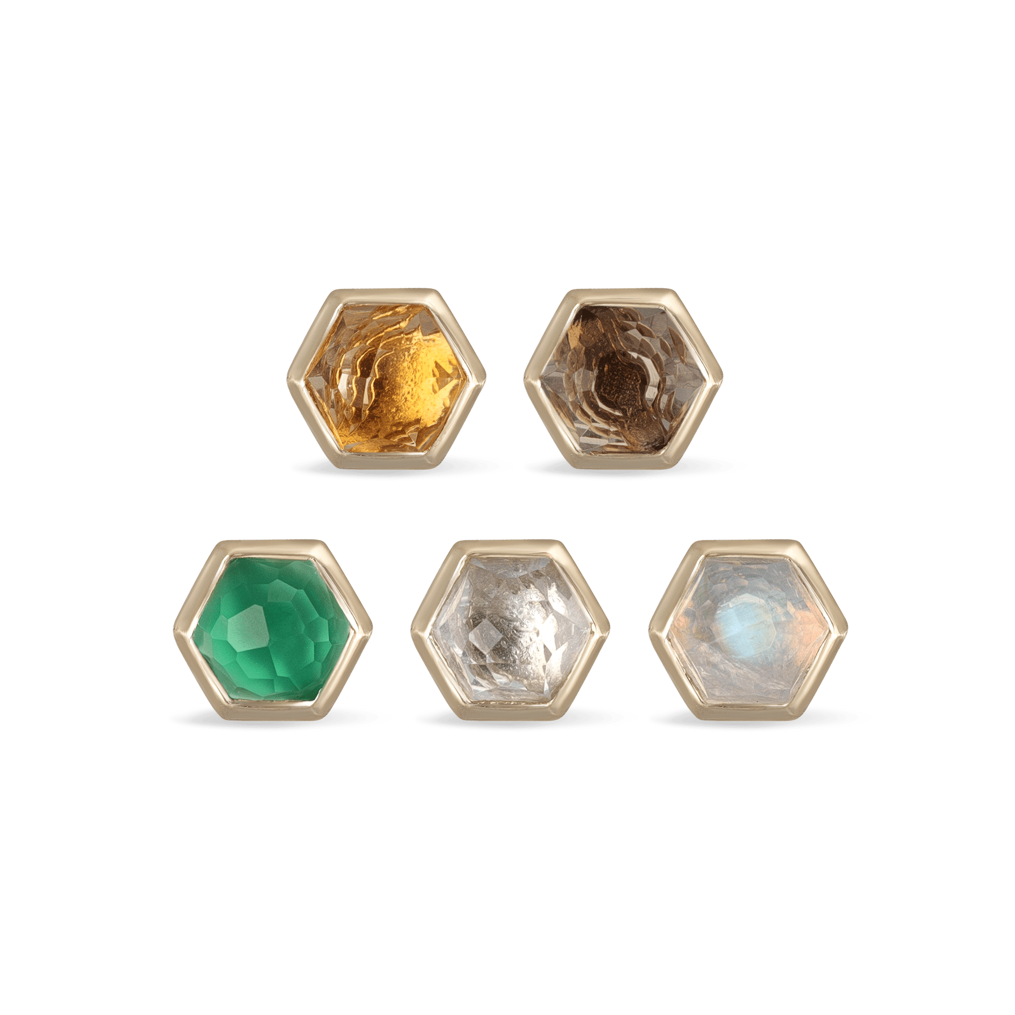 BEATTI Threadless Ends Aria • Natural Gemstone Threadless Ends Aria • Natural Gemstone Threadless Ends