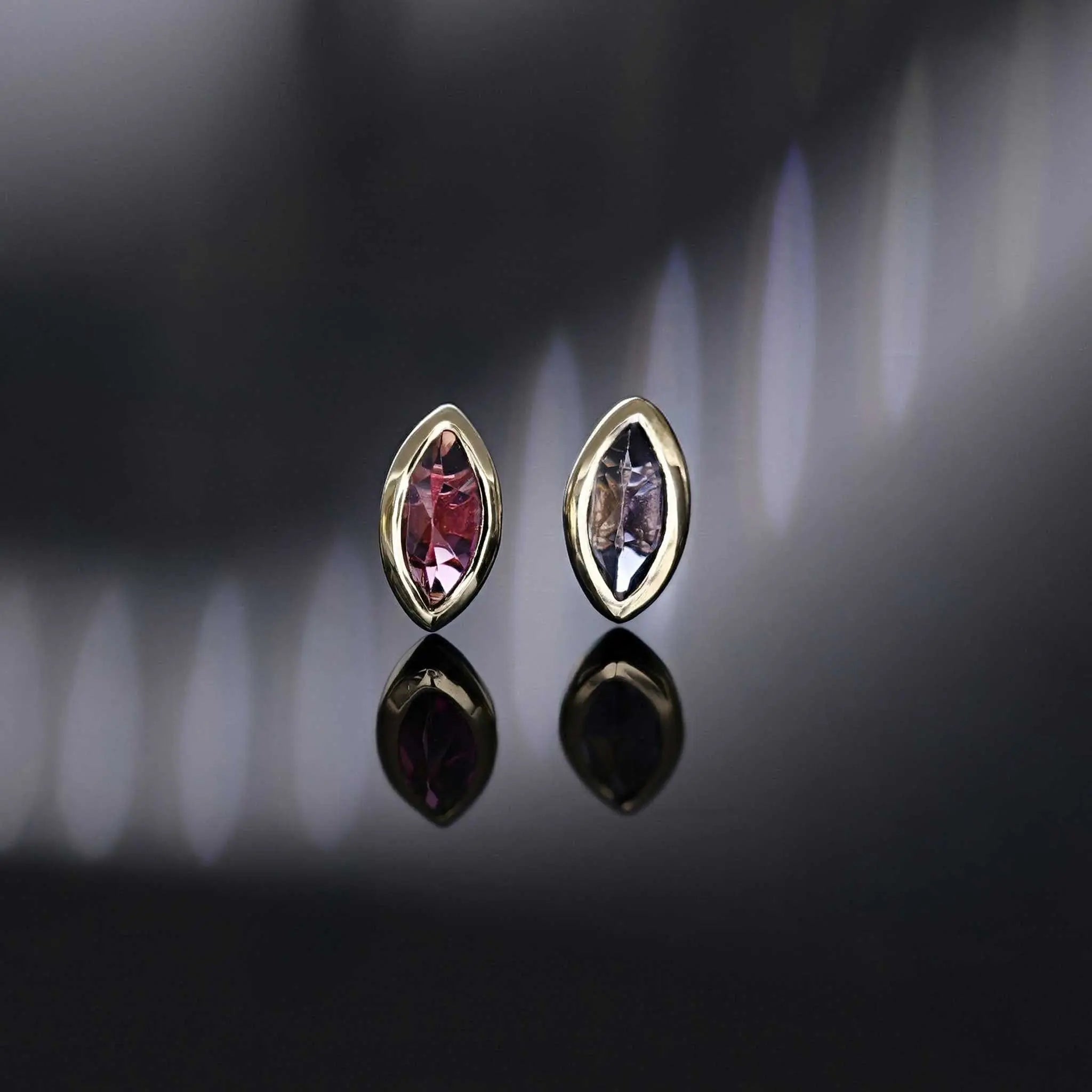 BEATTI Threadless Ends Aura • Natural Gemstone Threadless Ends Aura • Natural Gemstone Threadless Ends