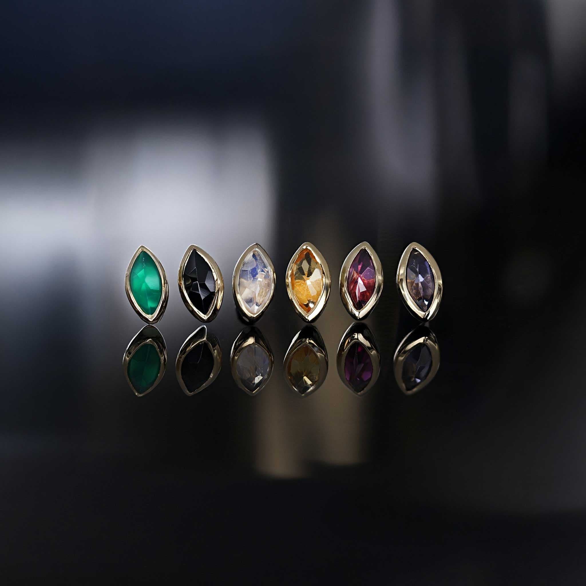 BEATTI Threadless Ends Aura • Natural Gemstone Threadless Ends Aura • Natural Gemstone Threadless Ends