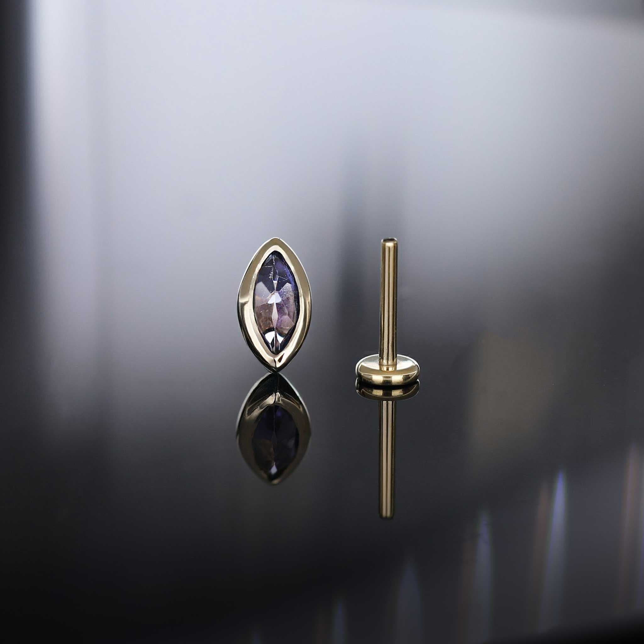 BEATTI Threadless Ends Aura • Natural Gemstone Threadless Ends Aura • Natural Gemstone Threadless Ends