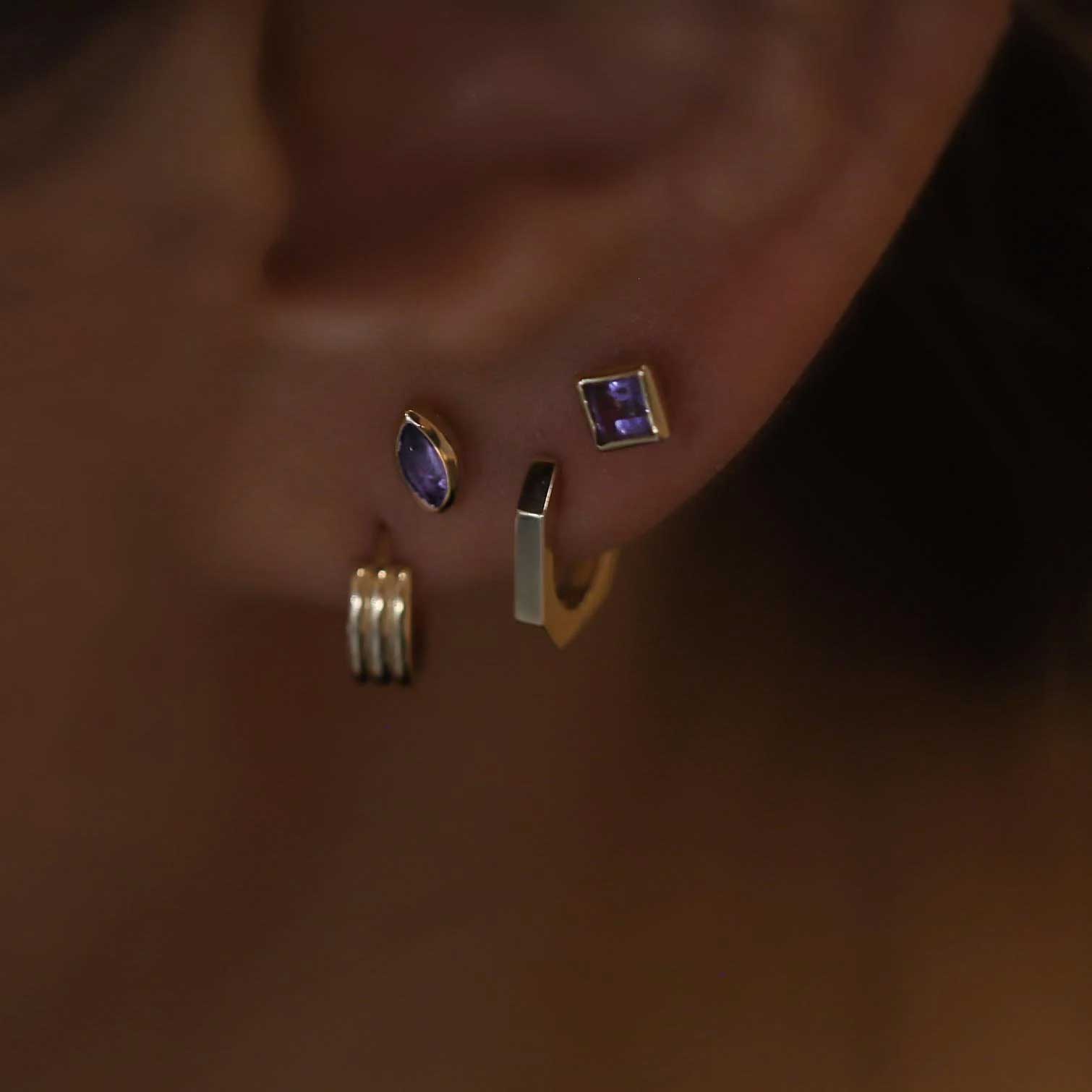 BEATTI Threadless Ends Aura • Natural Gemstone Threadless Ends Aura • Natural Gemstone Threadless Ends