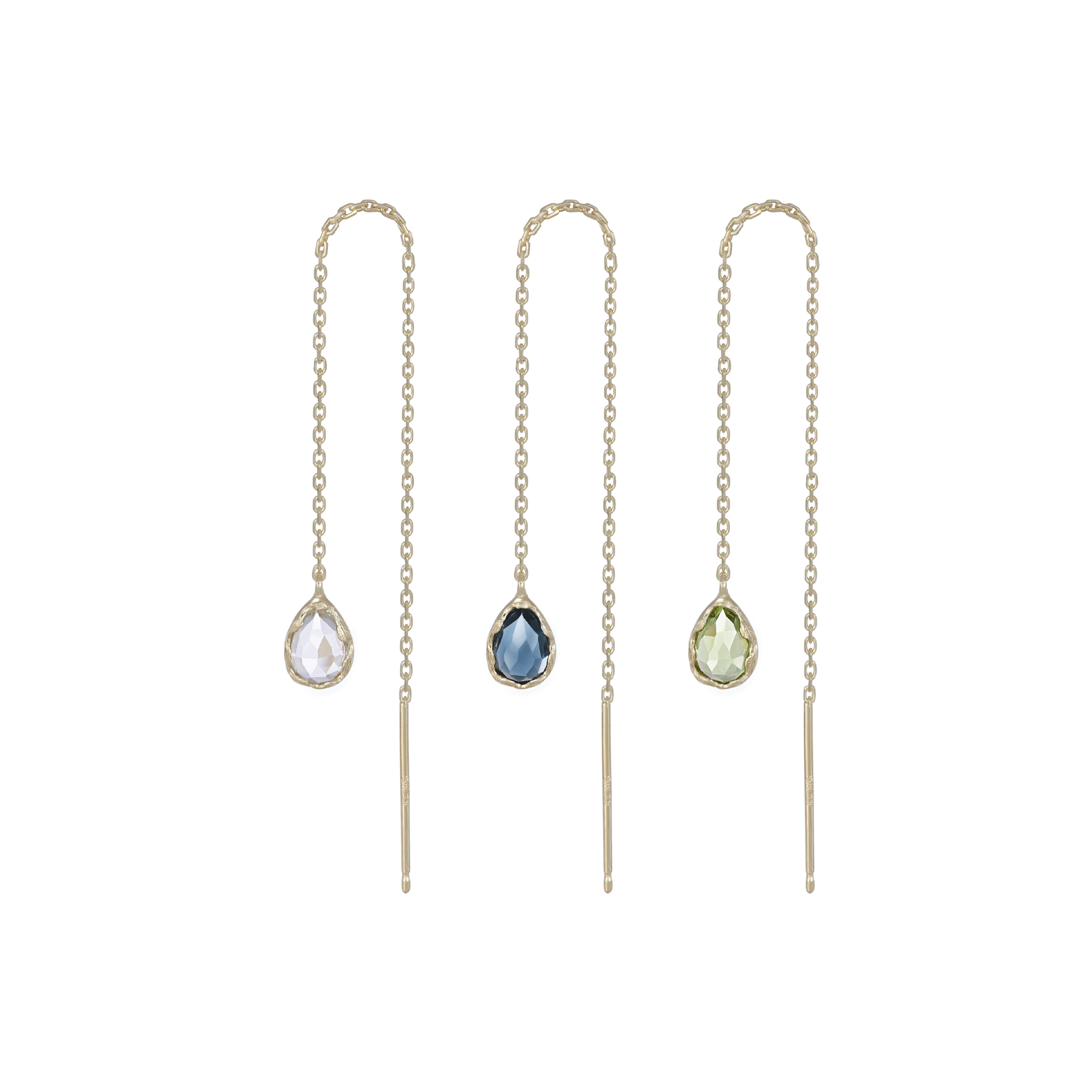 Éclat • Peridot Drop Threader