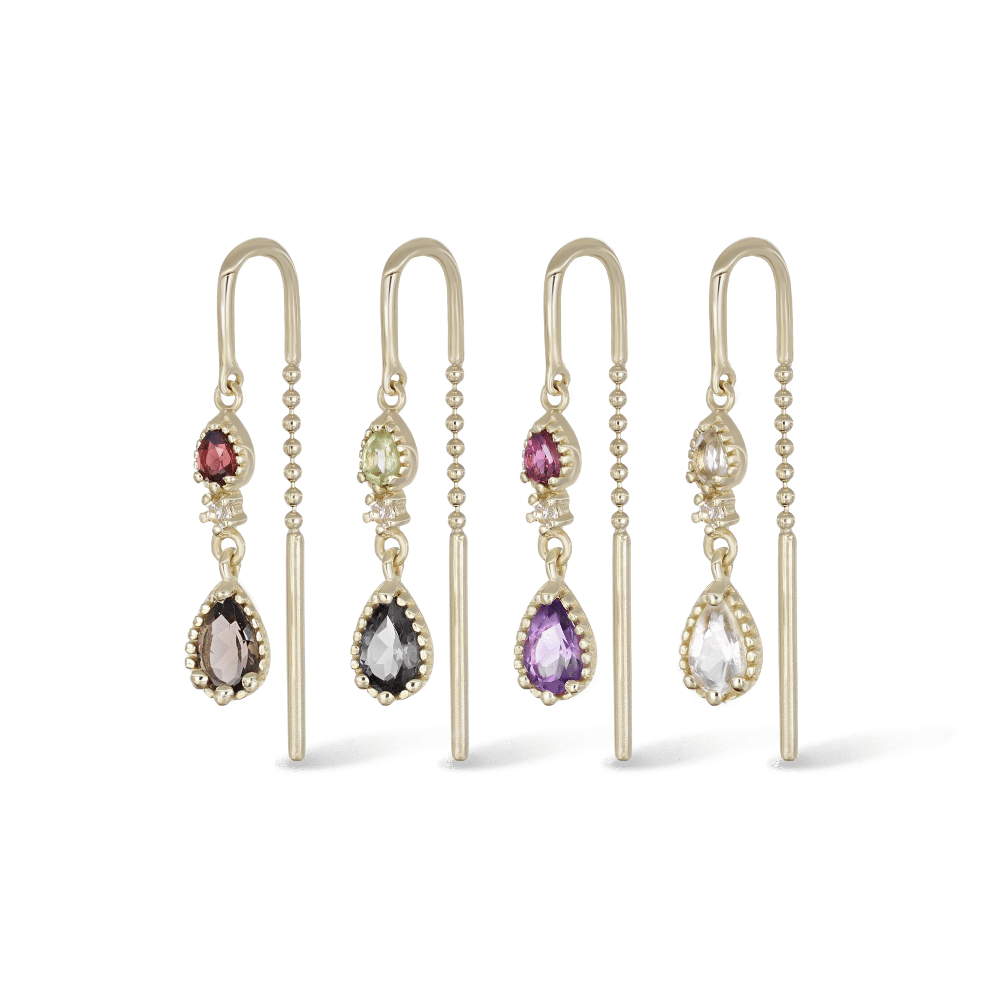 BEATTI Threaders BTE057 • Gemstone Threader Earrings (Copy) BTE057 • Gemstone Threader Earrings (Copy)