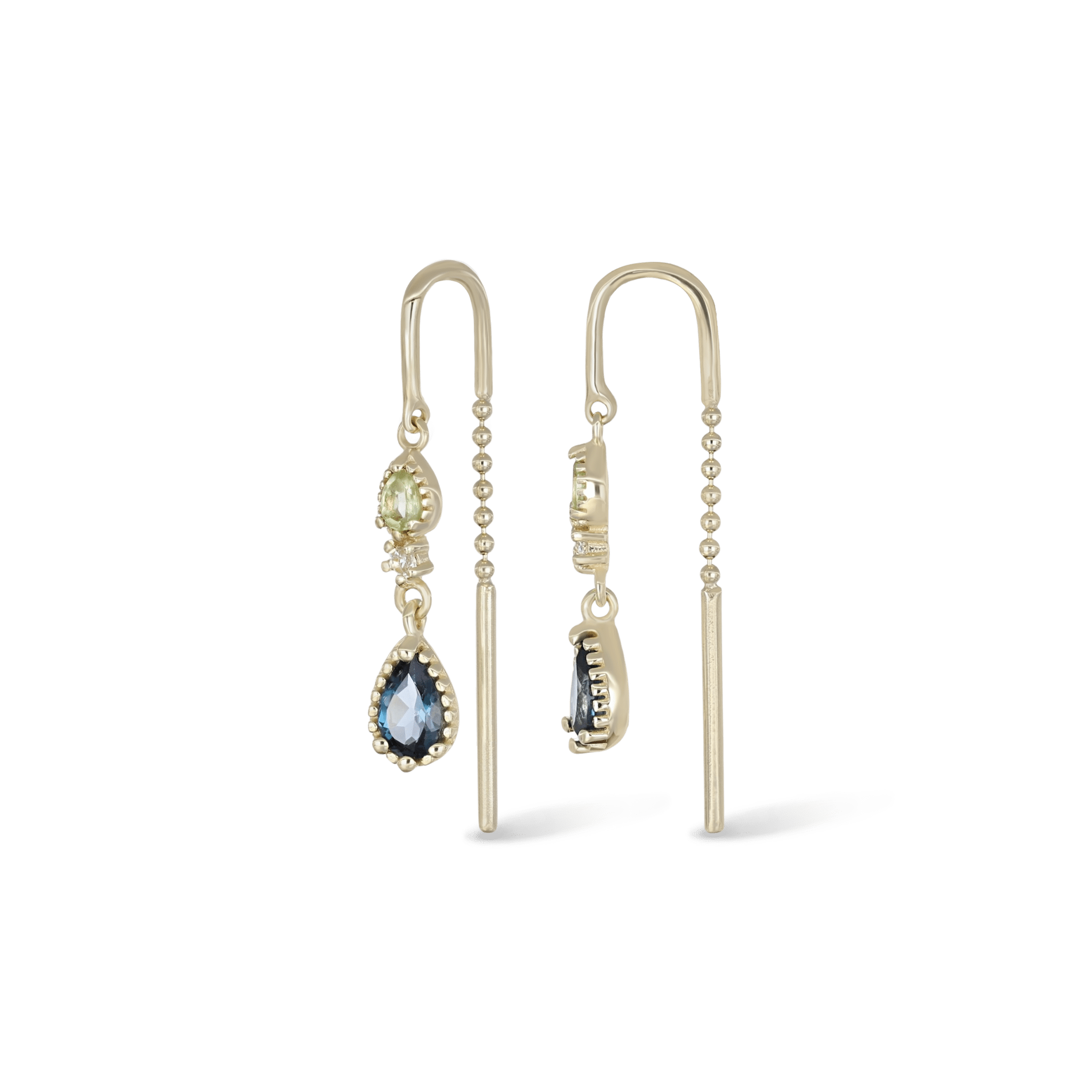 BEATTI Threaders BTE057 • Gemstone Threader Earrings (Copy) BTE057 • Gemstone Threader Earrings (Copy)
