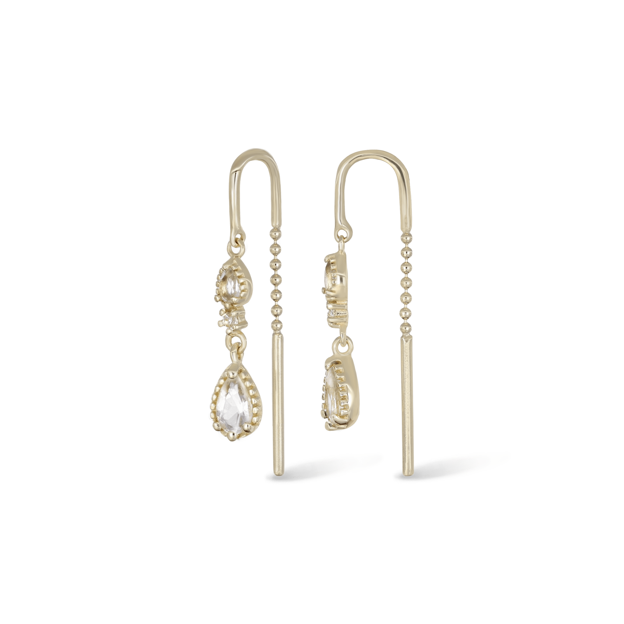BEATTI Threaders BTE057 • Gemstone Threader Earrings (Copy) BTE057 • Gemstone Threader Earrings (Copy)