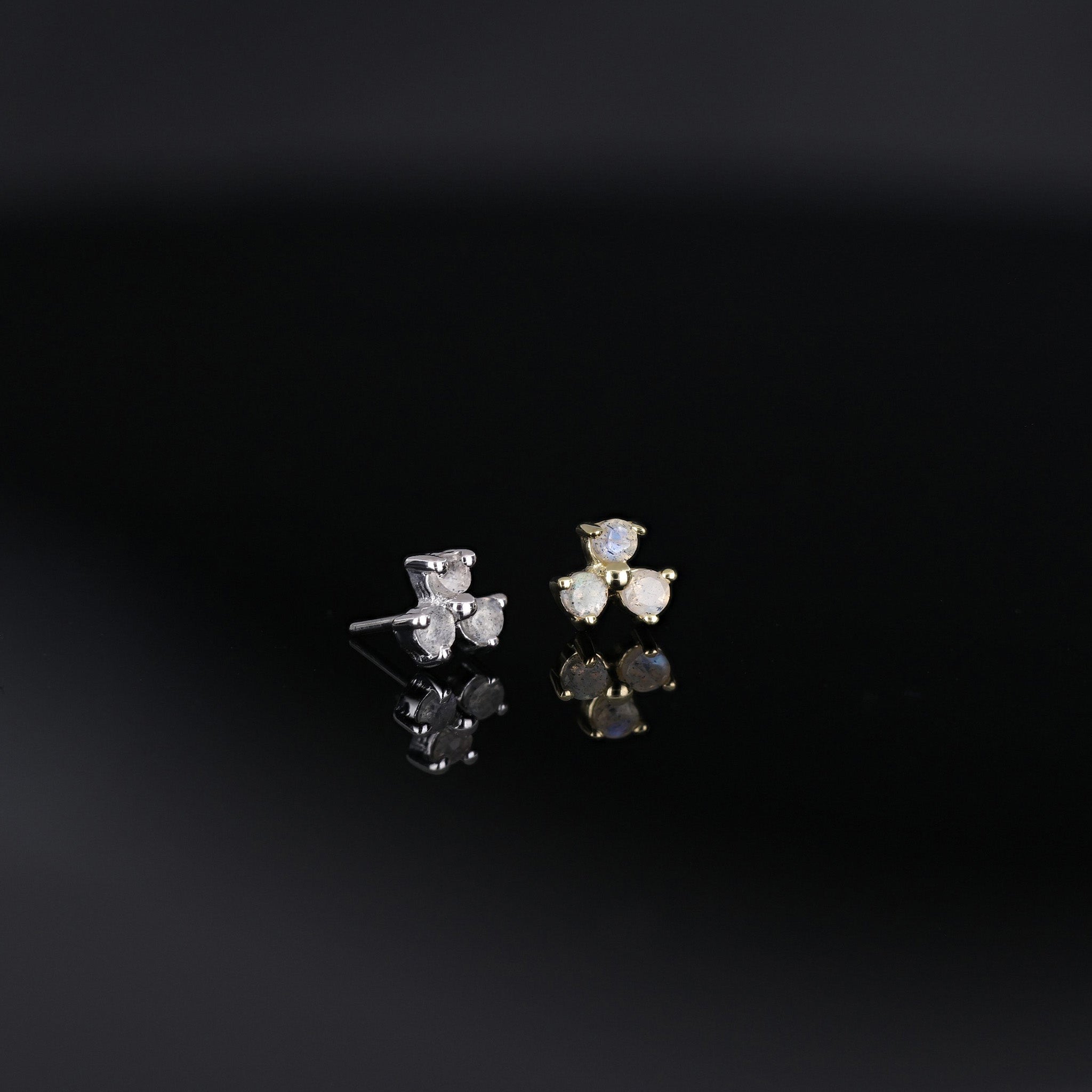 Ivy II • Natural Gemstone Threadless Ends