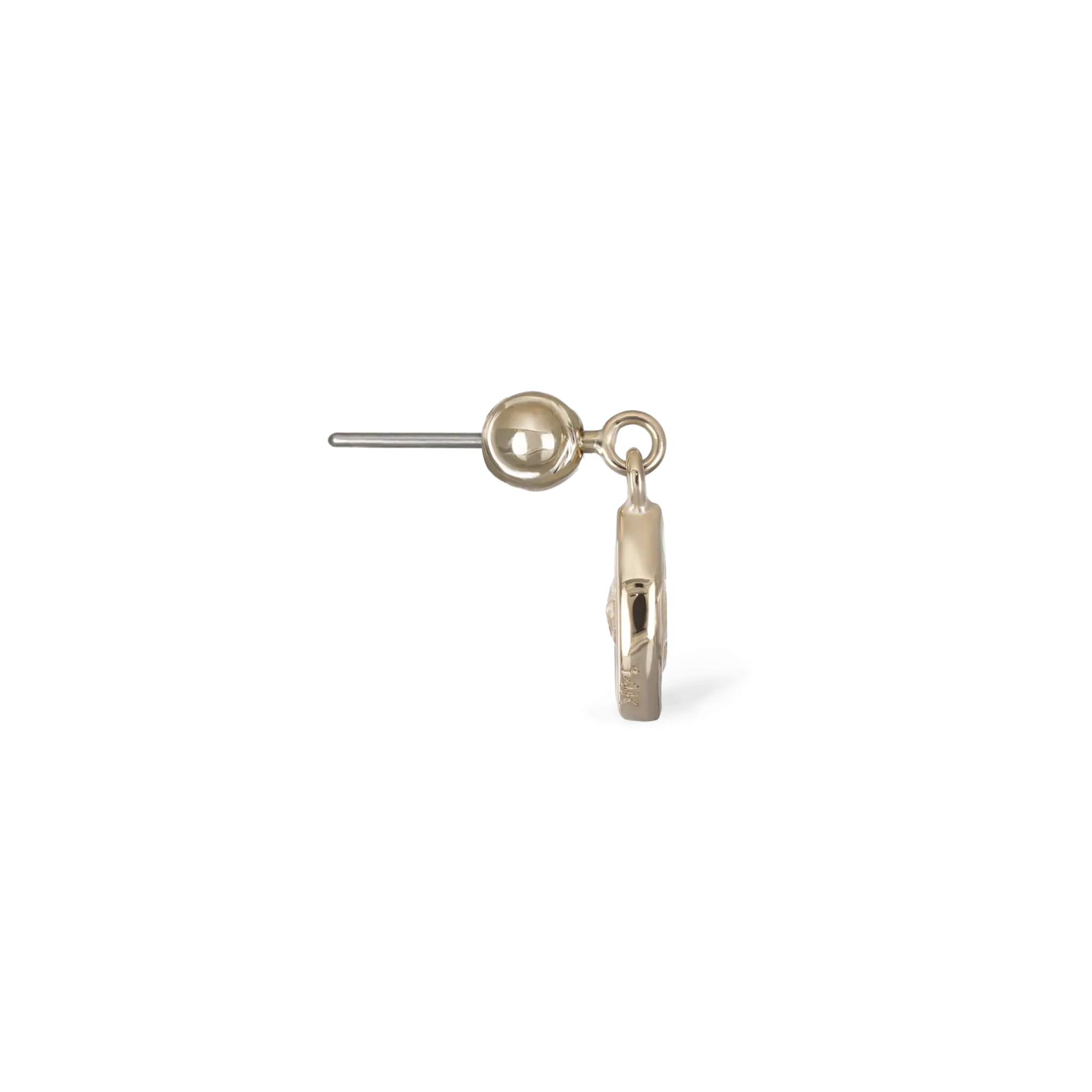 BEATTI Threadless Ends Aris Drop Threadless Flat Back Stud Aris Drop Threadless Flat Back Stud