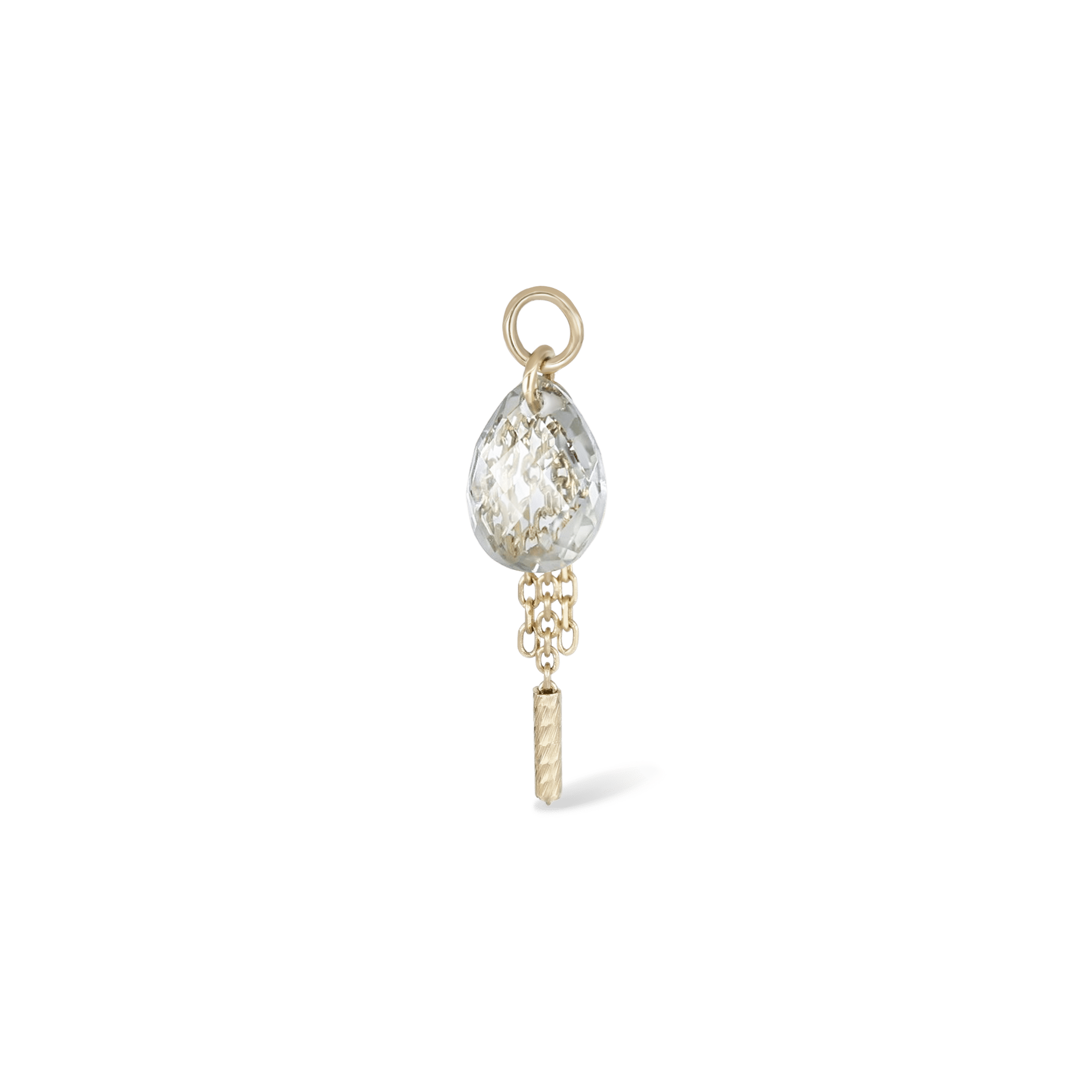 BEATTI Charms BTPG085 • Gemstone Tassel Chain Charm BTPG085 • Gemstone Tassel Chain Charm