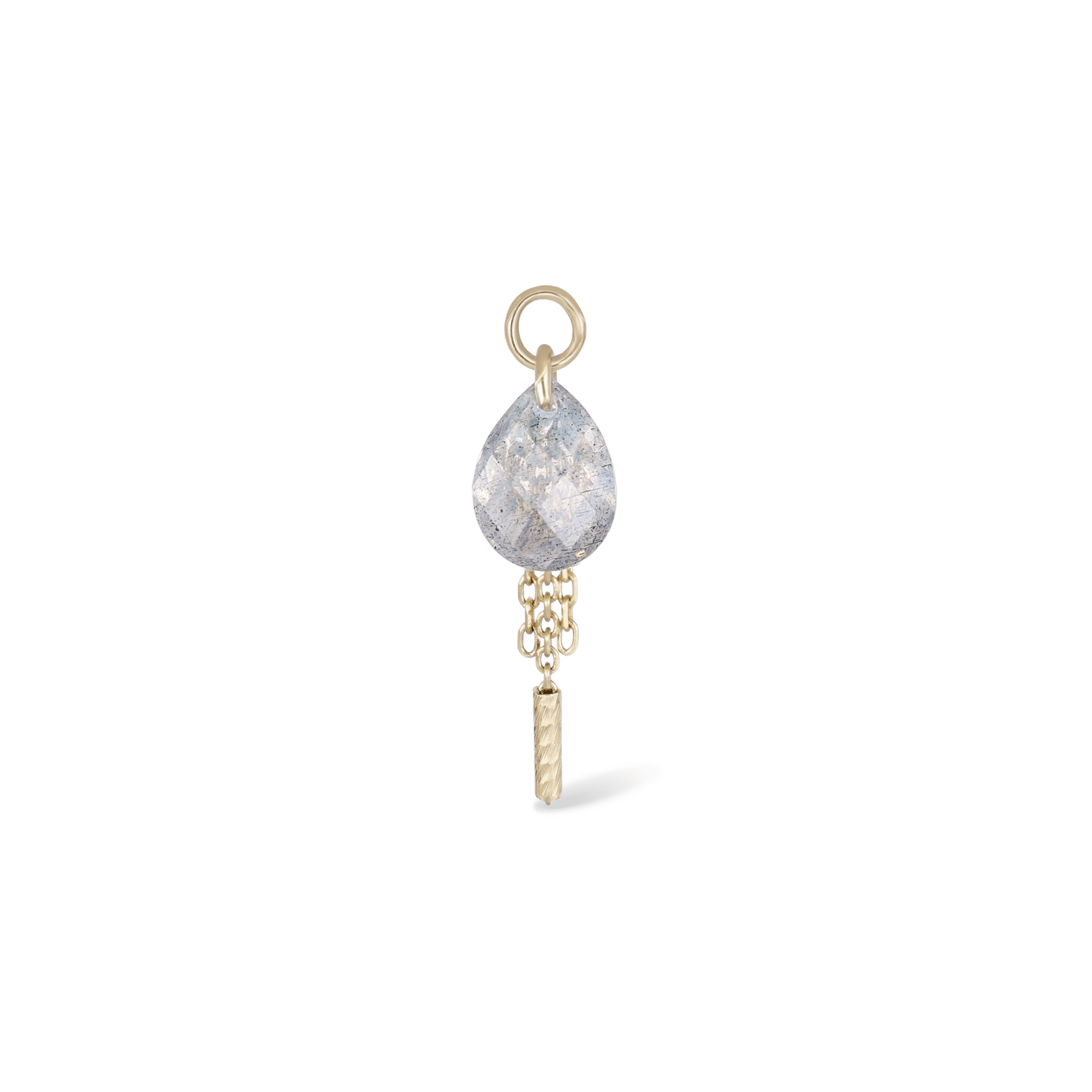 BEATTI Charms BTPG085 • Gemstone Tassel Chain Charm BTPG085 • Gemstone Tassel Chain Charm
