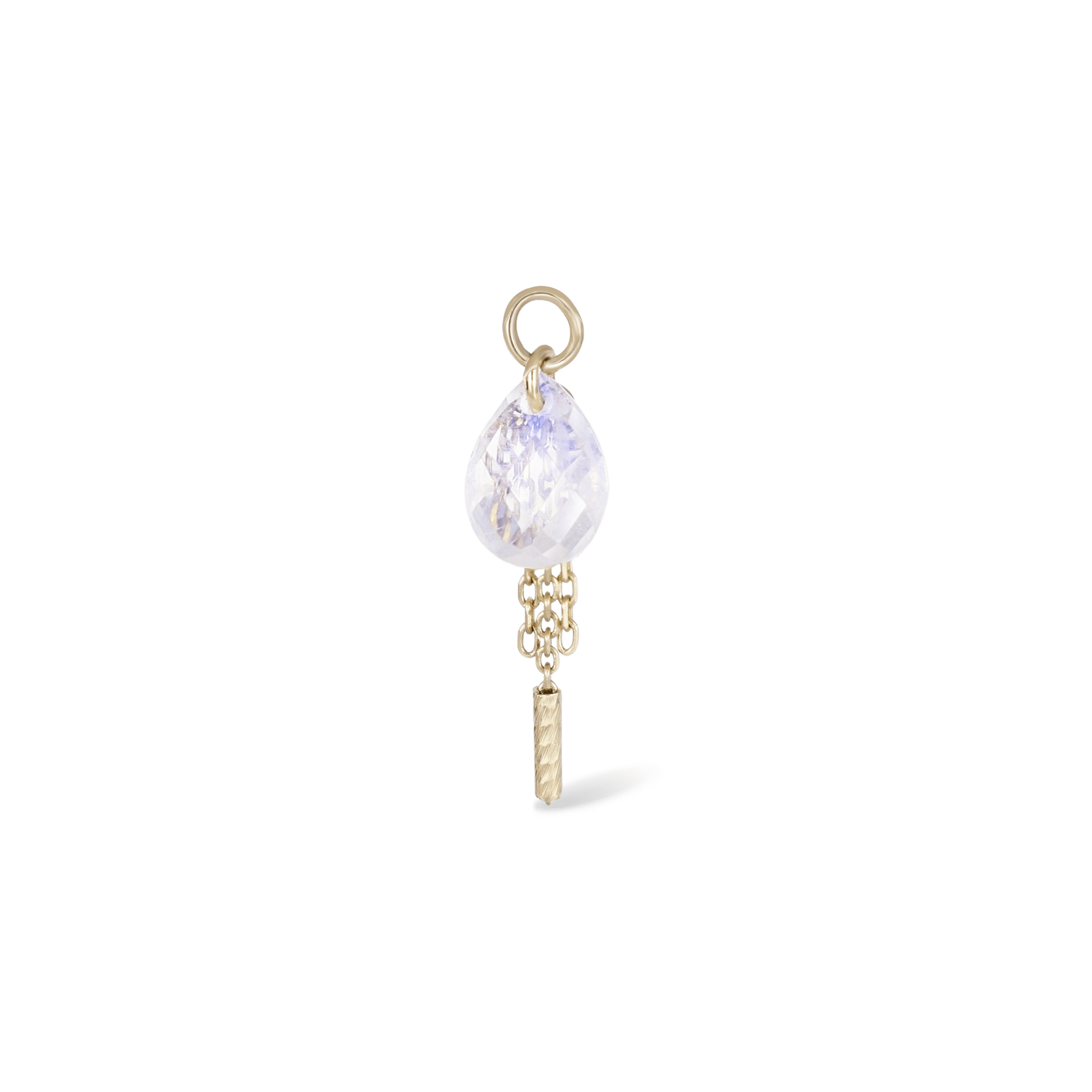 BEATTI Charms BTPG085 • Gemstone Tassel Chain Charm BTPG085 • Gemstone Tassel Chain Charm