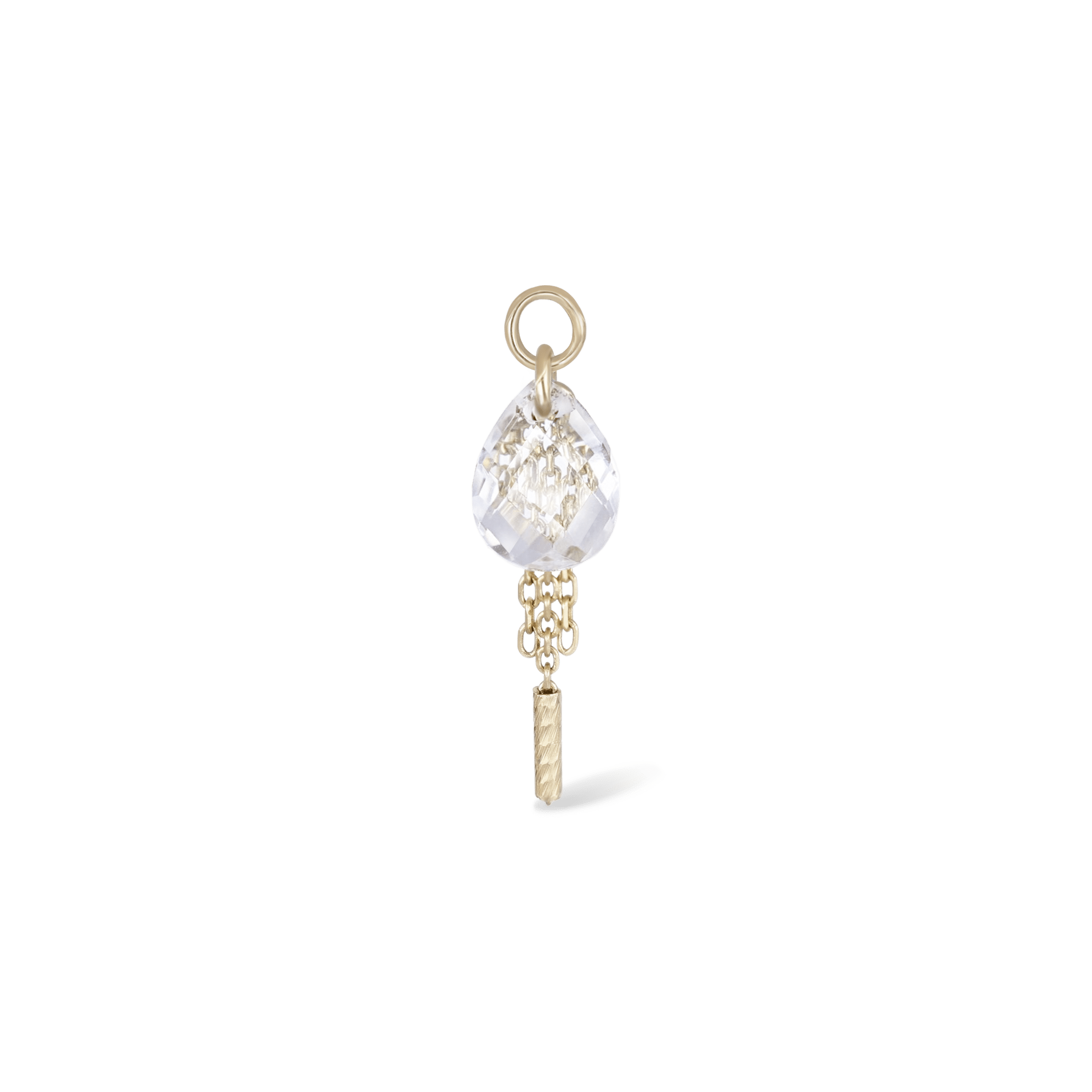 BEATTI Charms BTPG085 • Gemstone Tassel Chain Charm BTPG085 • Gemstone Tassel Chain Charm