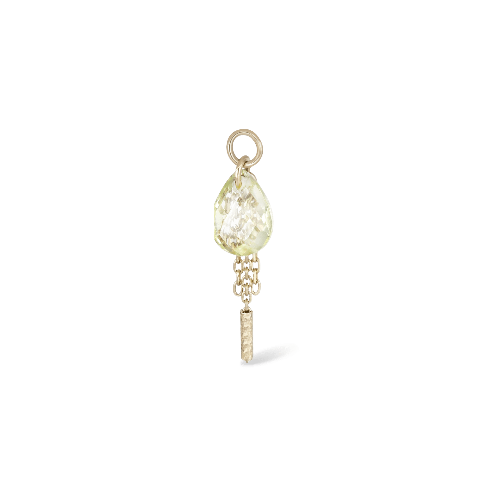 BEATTI Charms BTPG085 • Gemstone Tassel Chain Charm BTPG085 • Gemstone Tassel Chain Charm