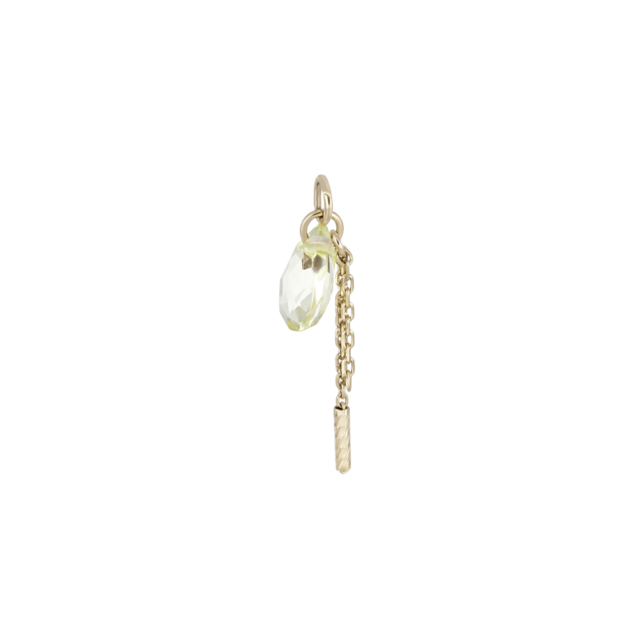 BEATTI Charms BTPG085 • Gemstone Tassel Chain Charm BTPG085 • Gemstone Tassel Chain Charm