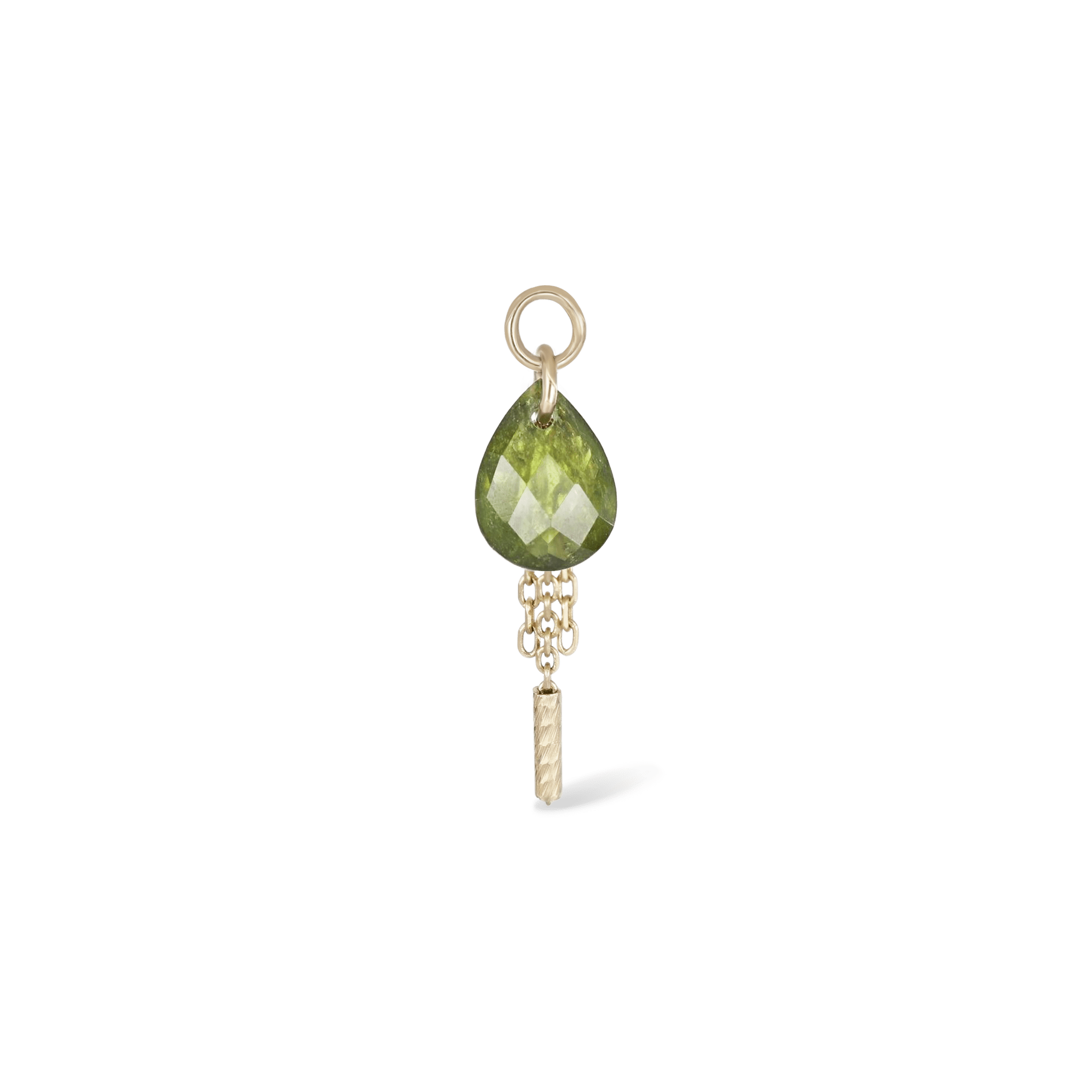 BEATTI Charms BTPG085 • Gemstone Tassel Chain Charm BTPG085 • Gemstone Tassel Chain Charm