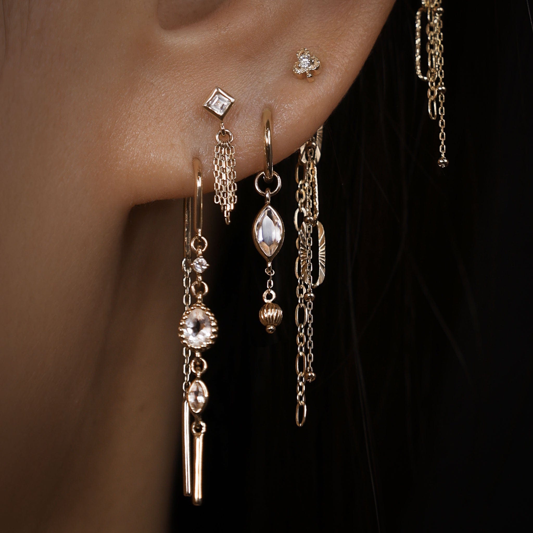 BEATTI Charms Aris • Golden Bead Drop Charm Aris • Golden Bead Drop Charm