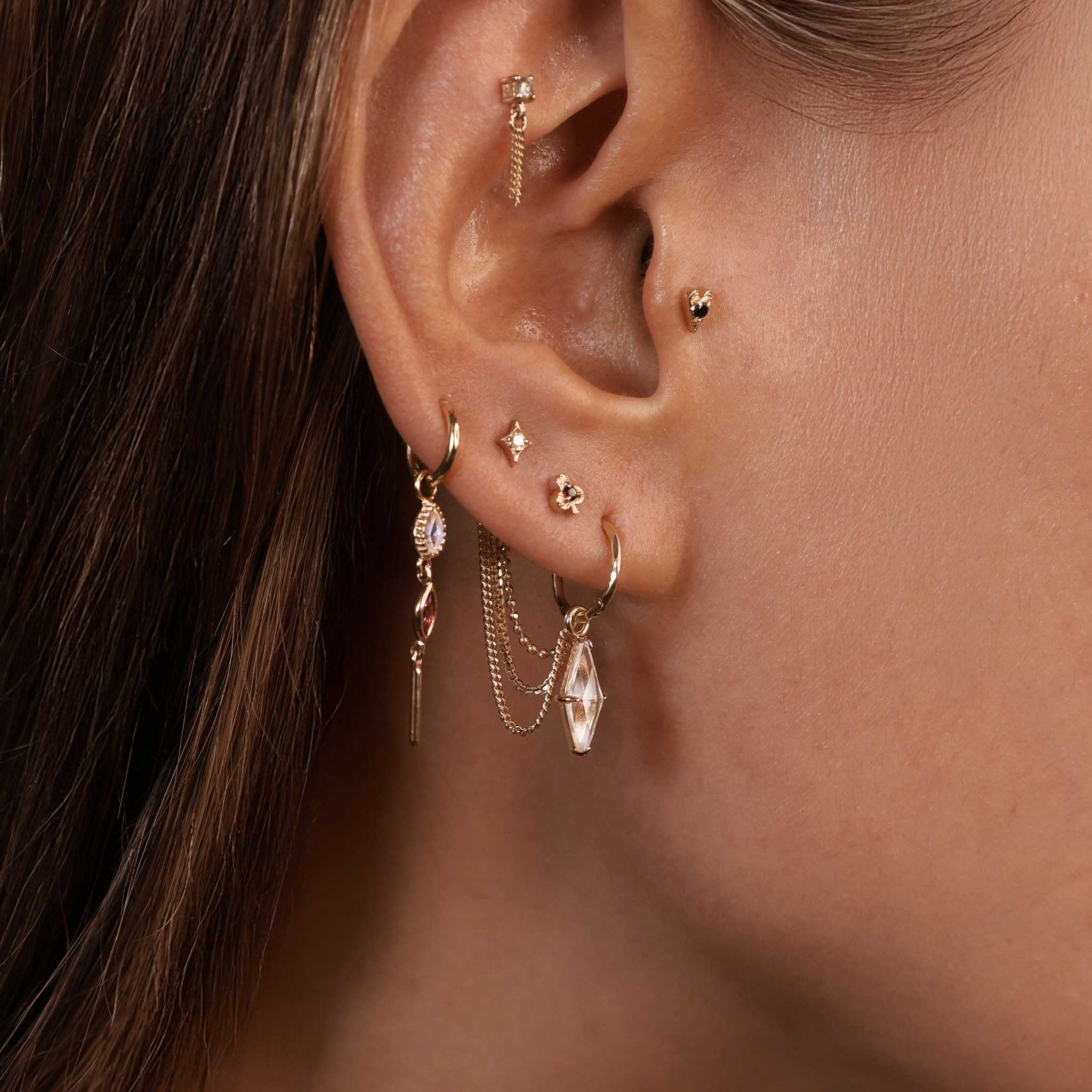 BEATTI Charms Prisma • Kite Gemstone Charm Prisma • Kite Gemstone Charm