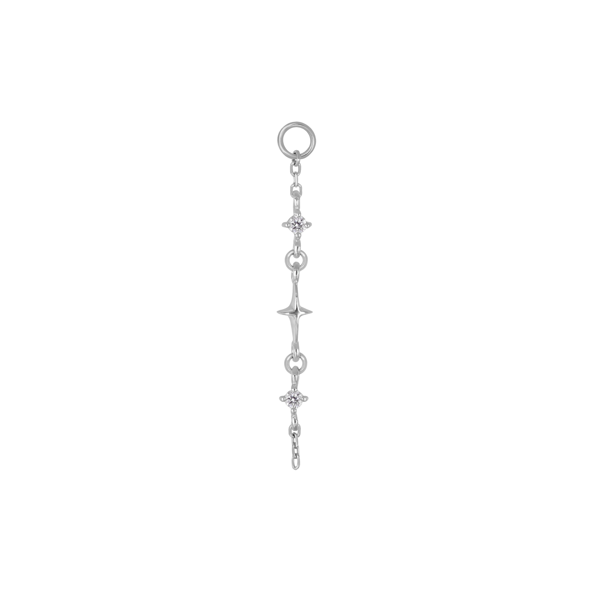 Nicole • Celestial Double Diamond Drop Charm