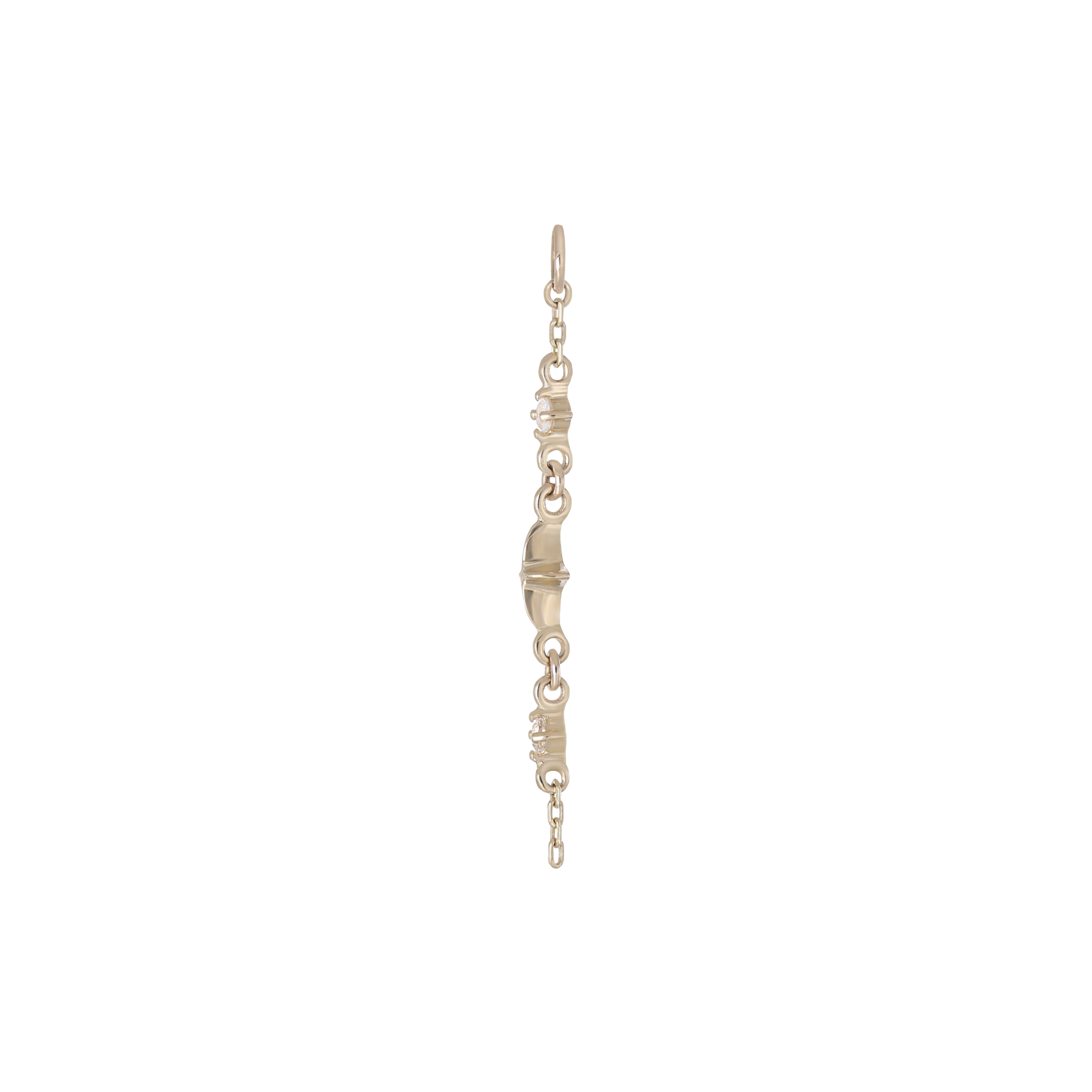 Nicole • Celestial Double Diamond Drop Charm