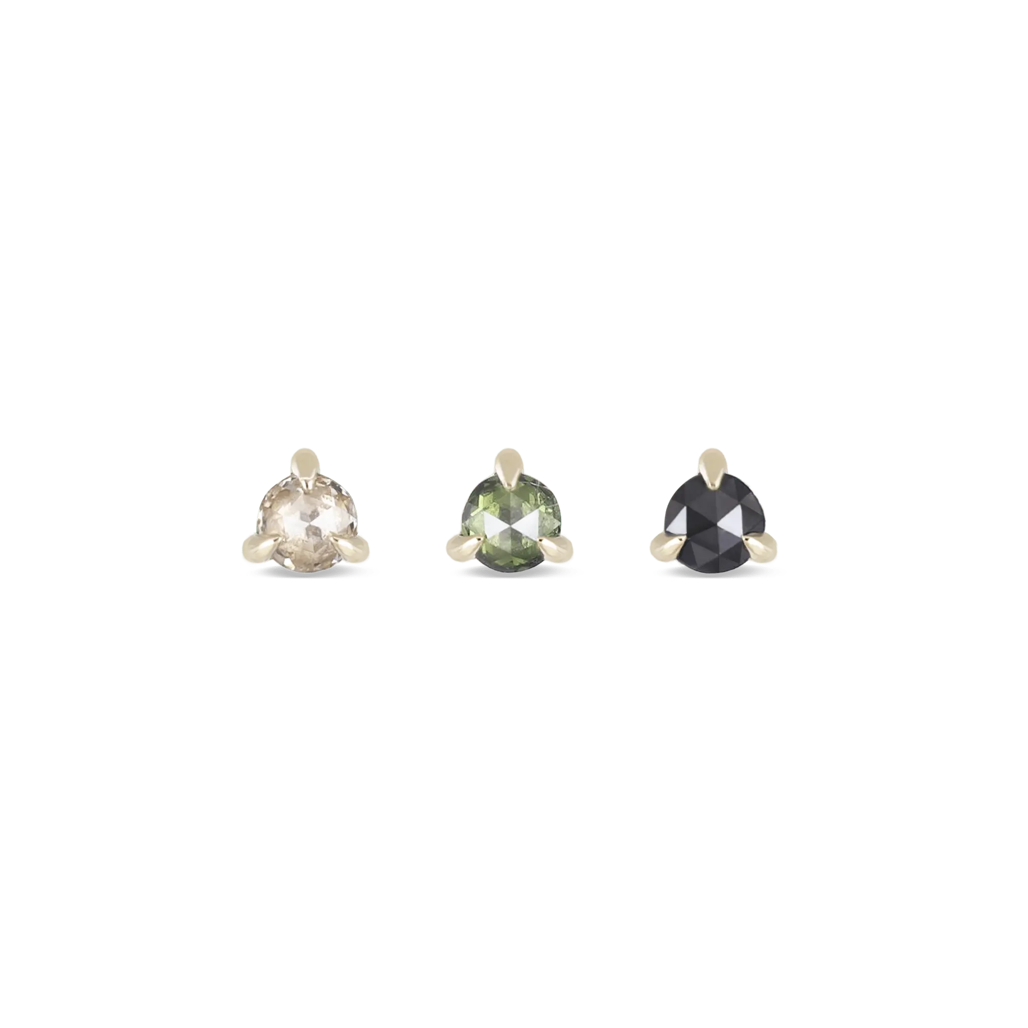 BEATTI Threadless Ends BTPRG069 • 14K Gold Gemstone Threadless End BTPRG069 • 14K Gold Gemstone Threadless End