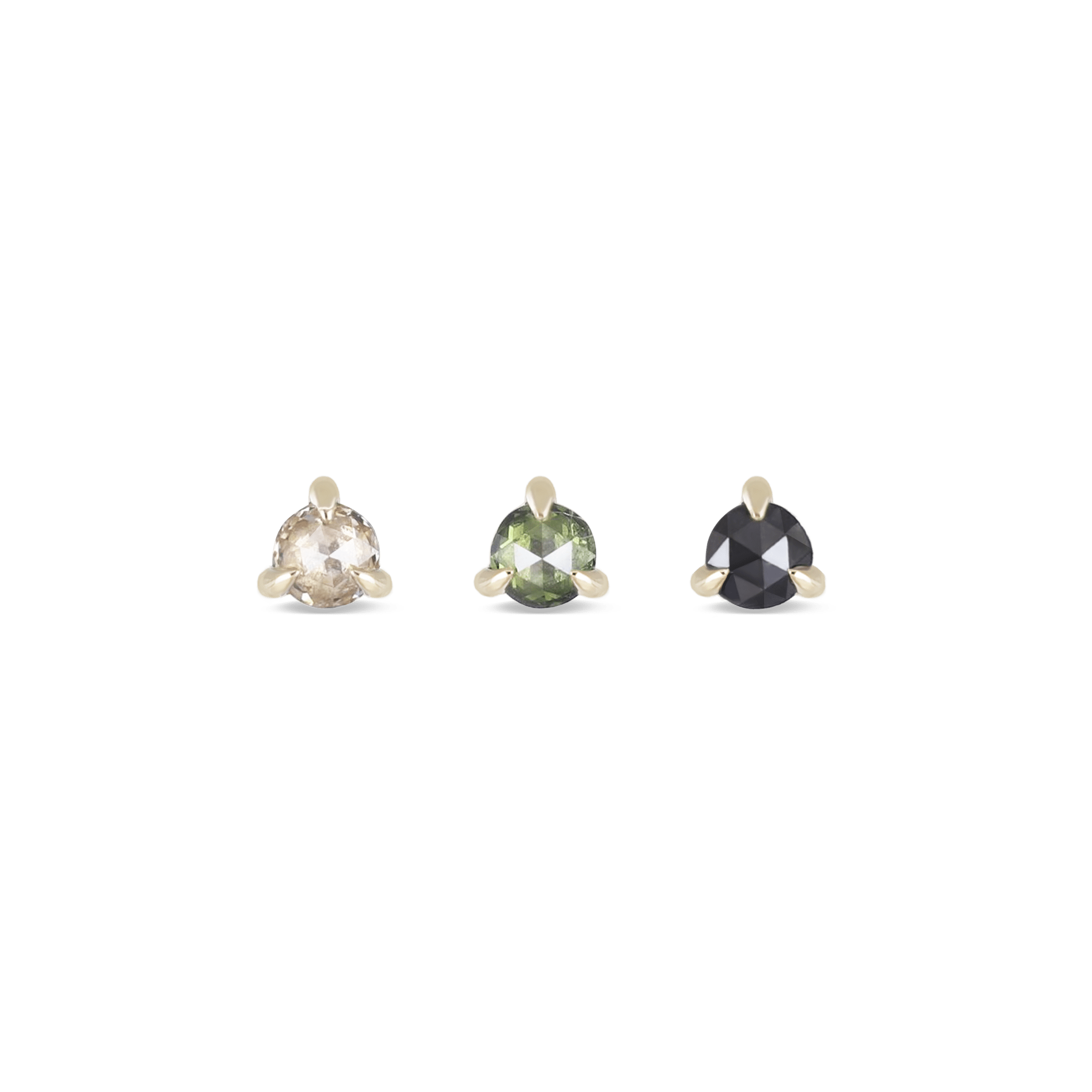 BEATTI Threadless Ends BTPRG069 • 14K Gold Gemstone Threadless End BTPRG069 • 14K Gold Gemstone Threadless End