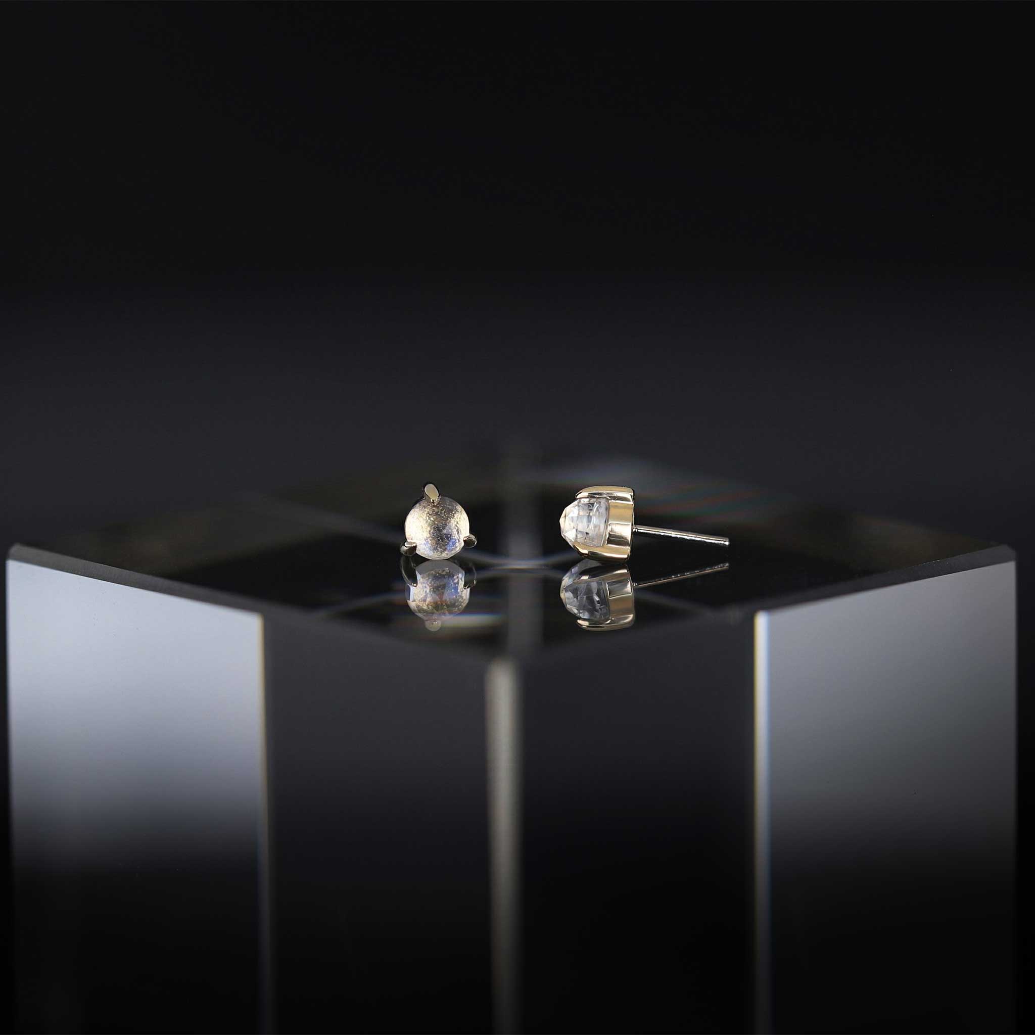 BEATTI Threadless Ends BTPRG070 • 14K Gold Gemstone Threadless End BTPRG070 • 14K Gold Gemstone Threadless End