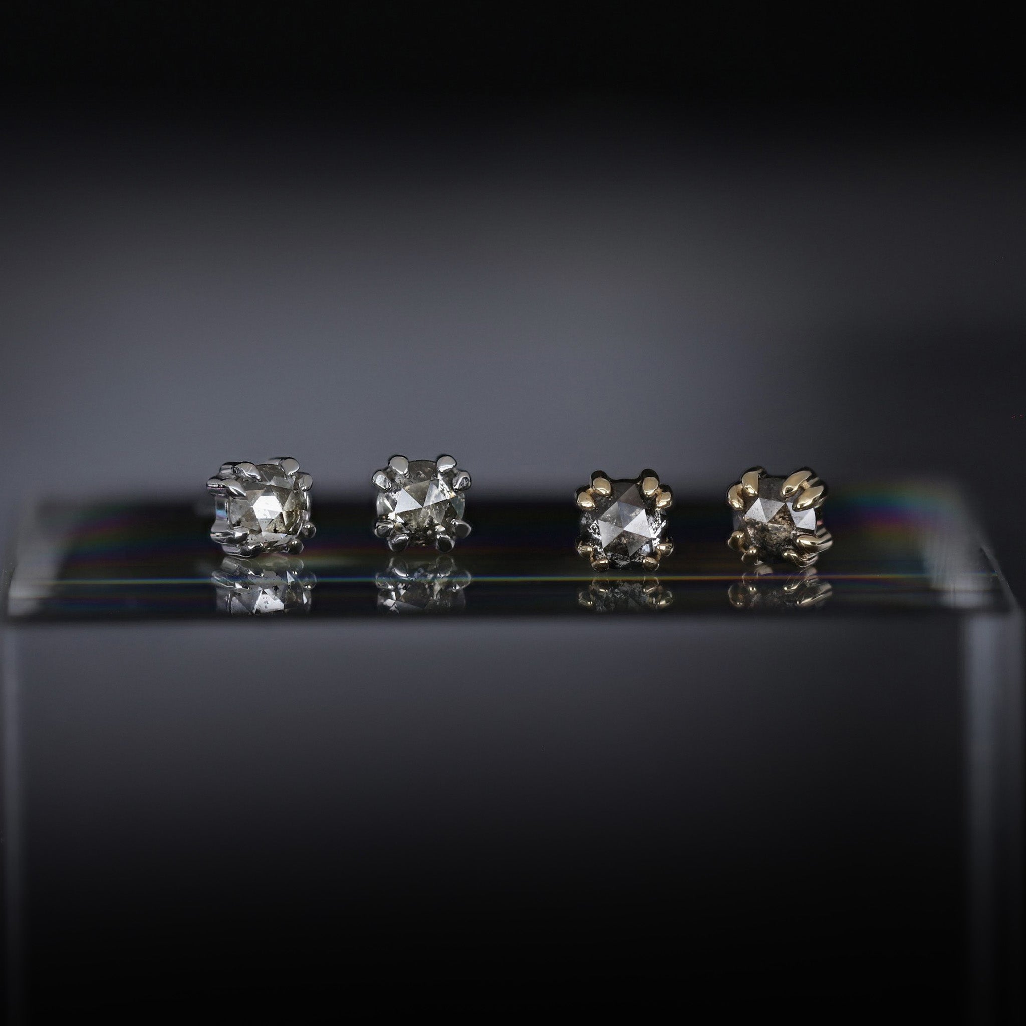 Kai • 2.5mm Rose Cut Diamond Threadless End