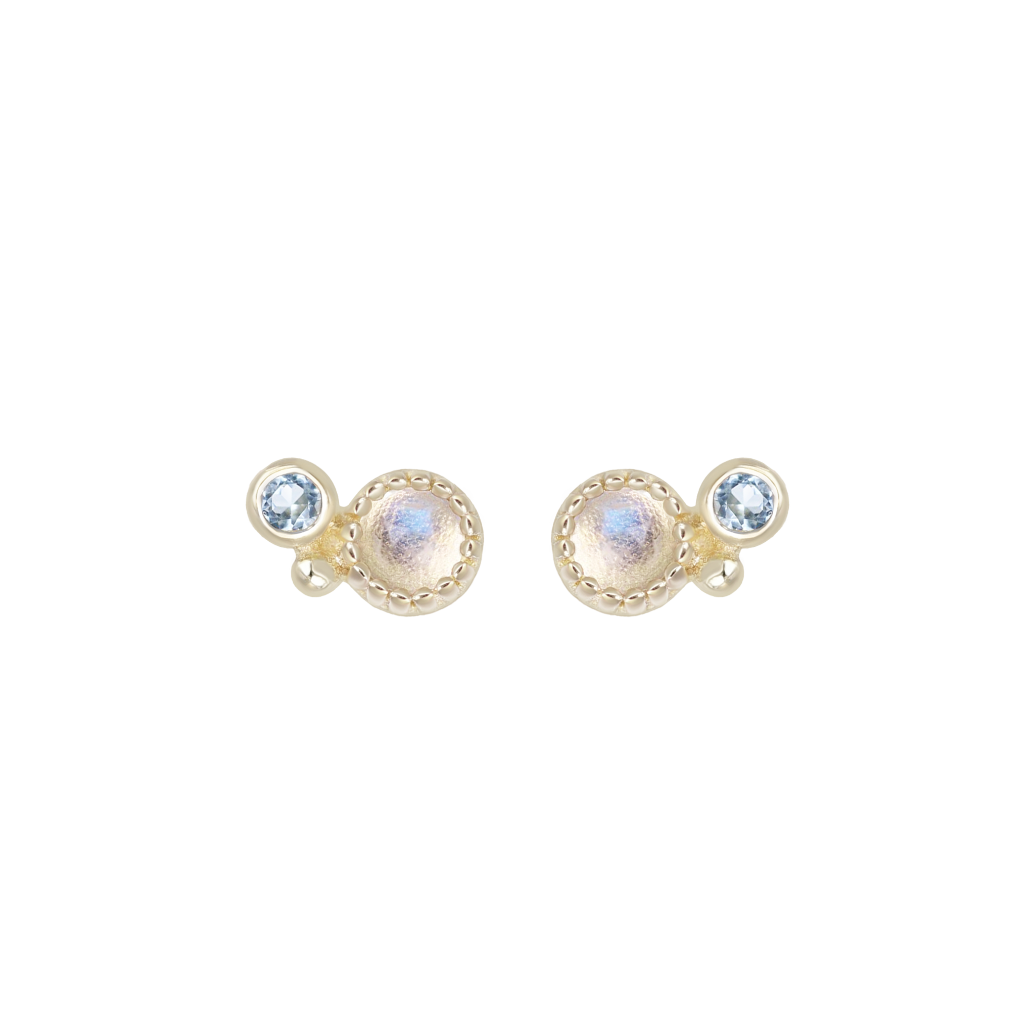 Twinette • 14K Gold Gemstone Threadless End