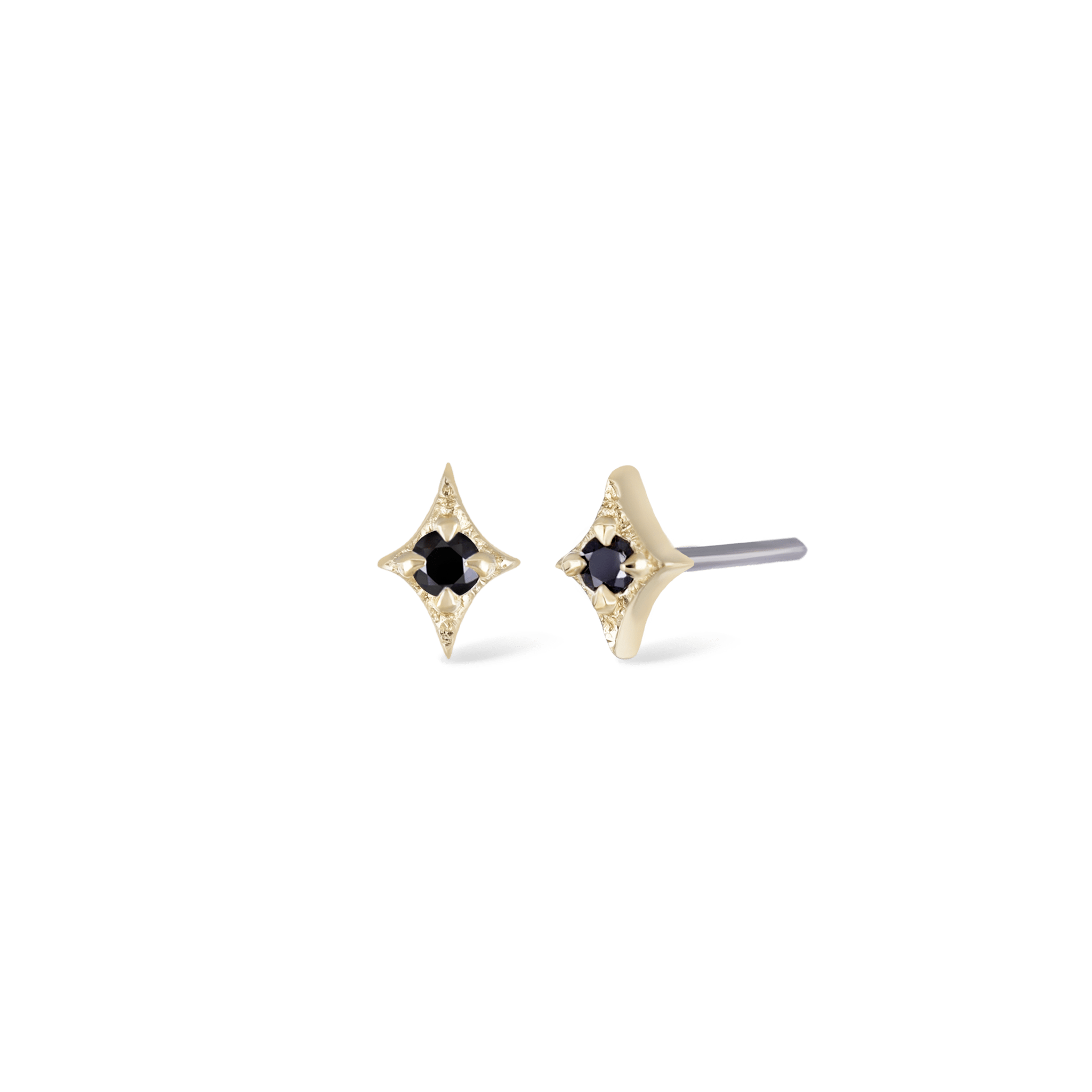 BEATTI Threadless Ends BTPRG102 • 14K Gold Gemstone Threadless End BTPRG102 • 14K Gold Gemstone Threadless End