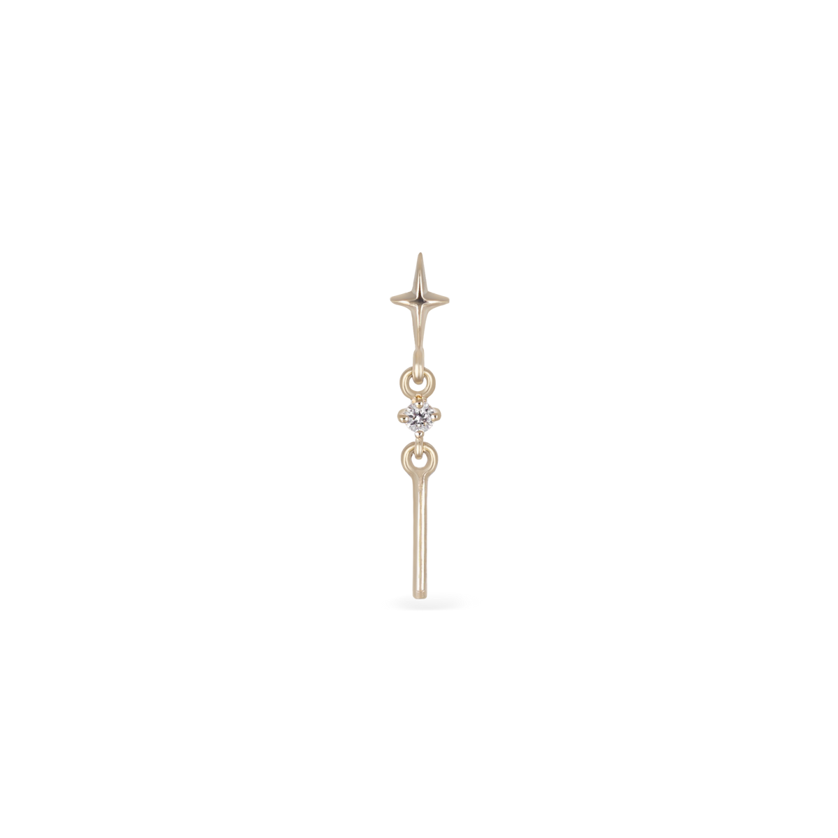 Roxane • Celestial Drop Flat Back Stud