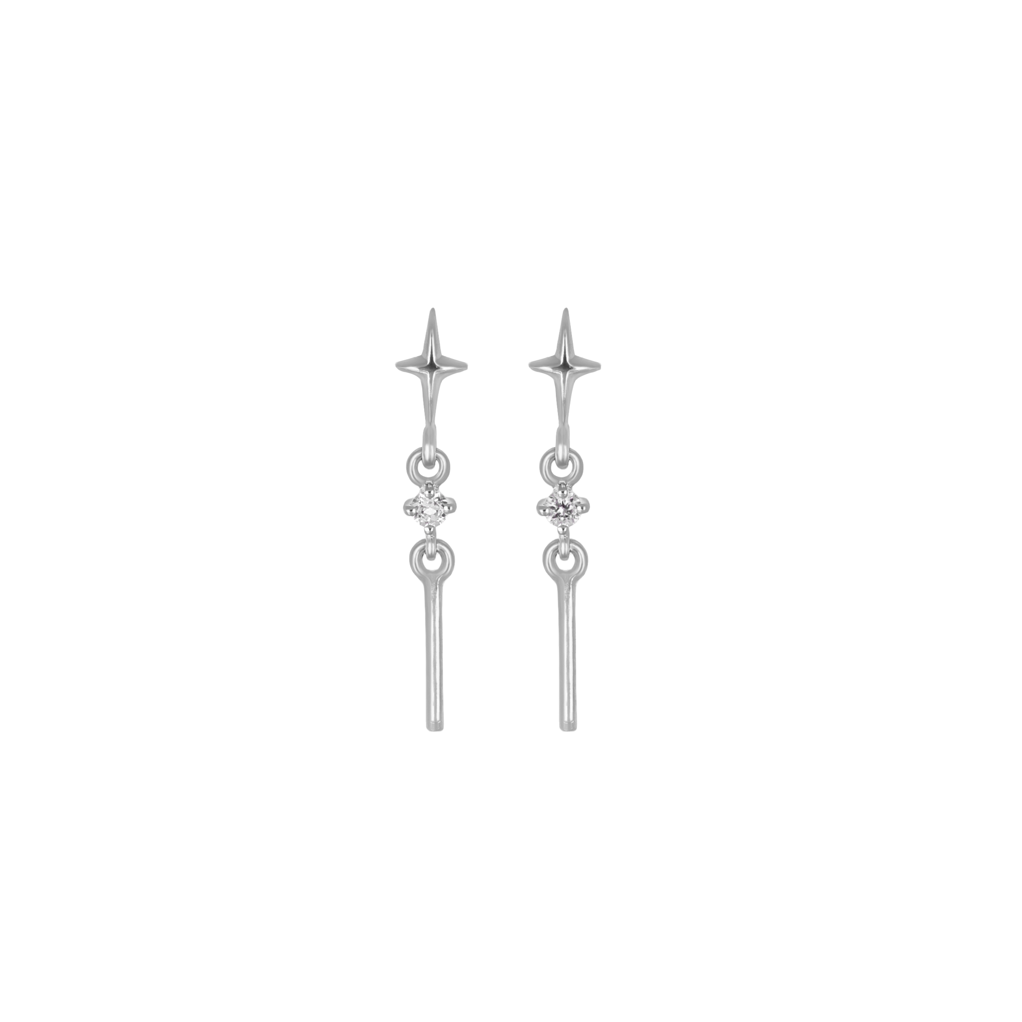 Roxane • Celestial Drop Flat Back Stud