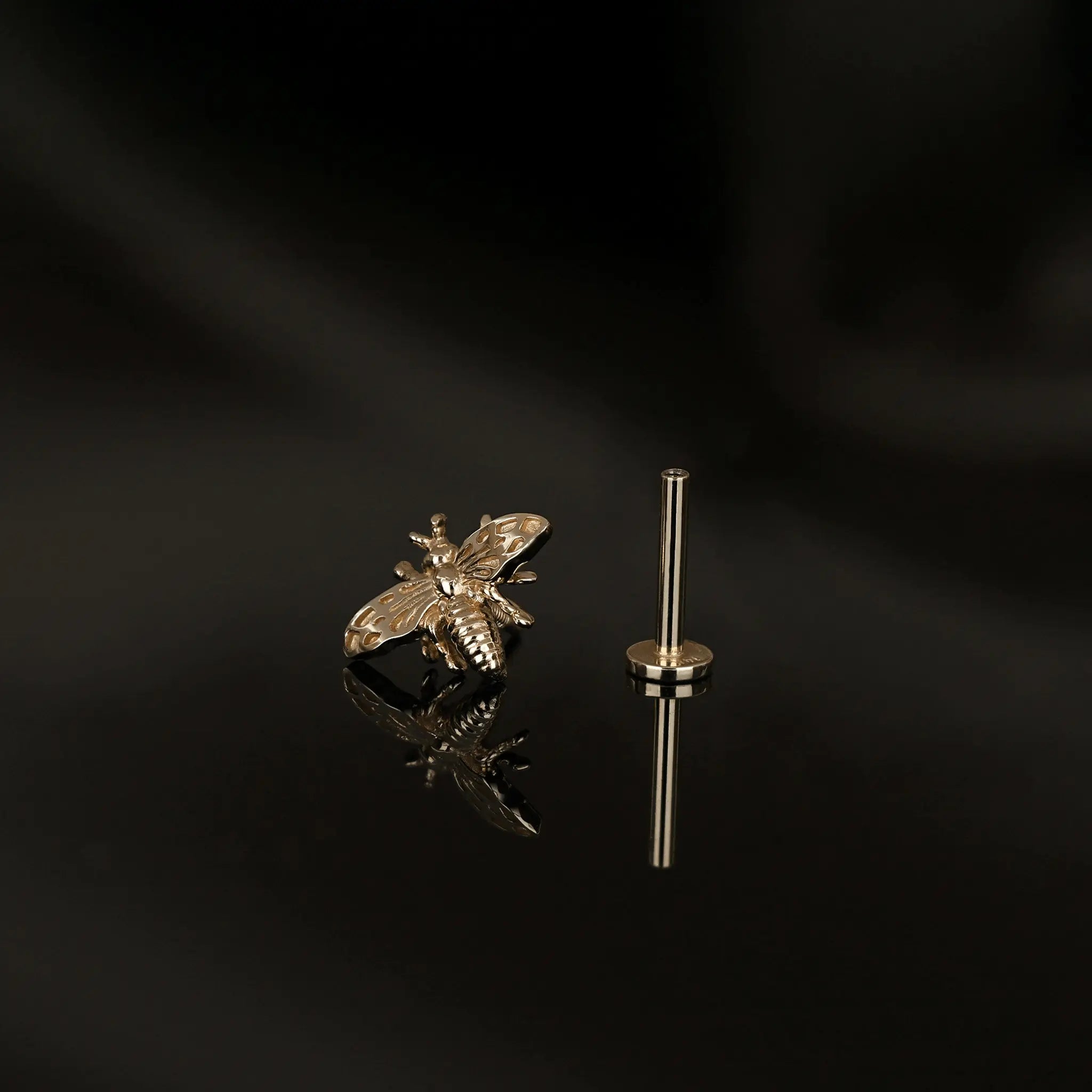 BEATTI Threadless Ends Gold Eternal HoneyBee Threadless Ends Eternal HoneyBee Threadless Ends