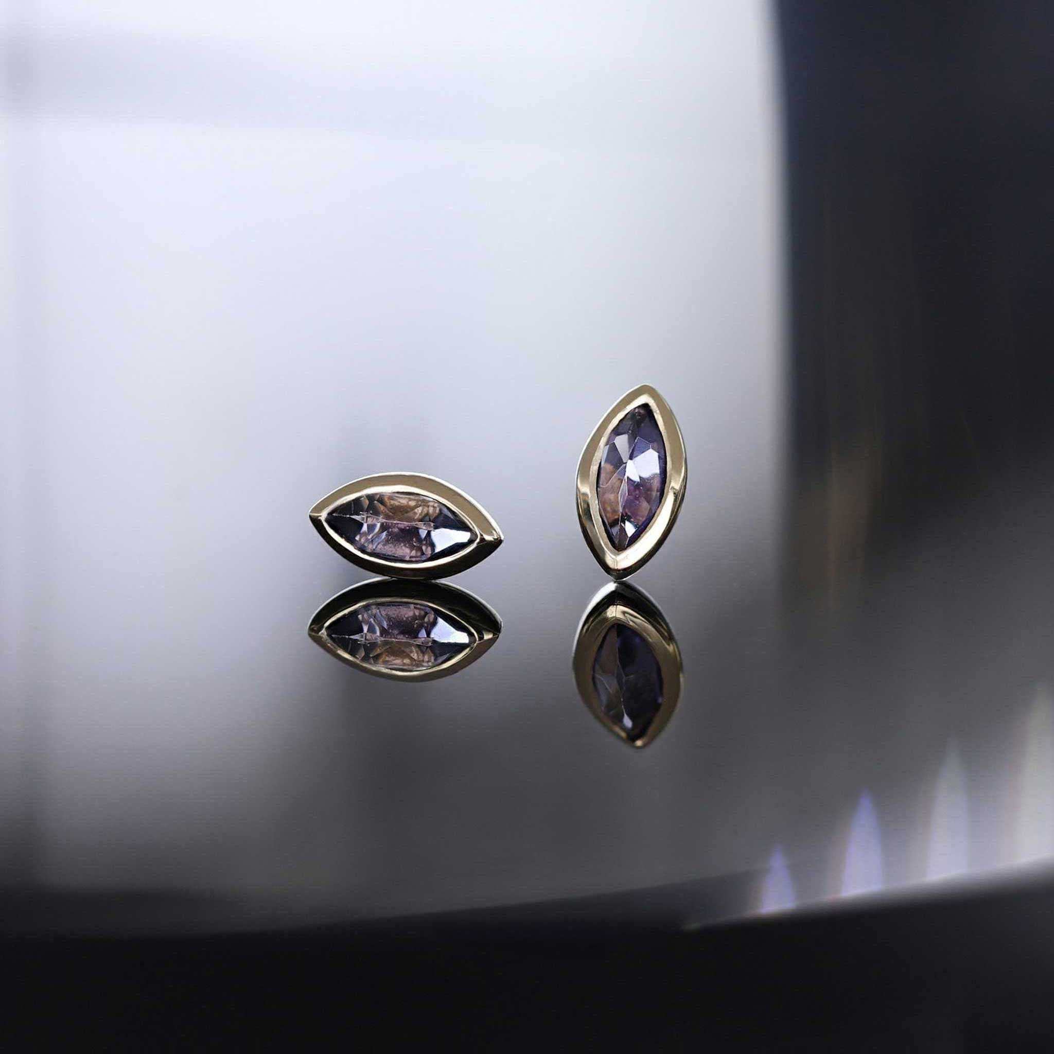 BEATTI Threadless Ends Aura • Natural Gemstone Threadless Ends Aura • Natural Gemstone Threadless Ends