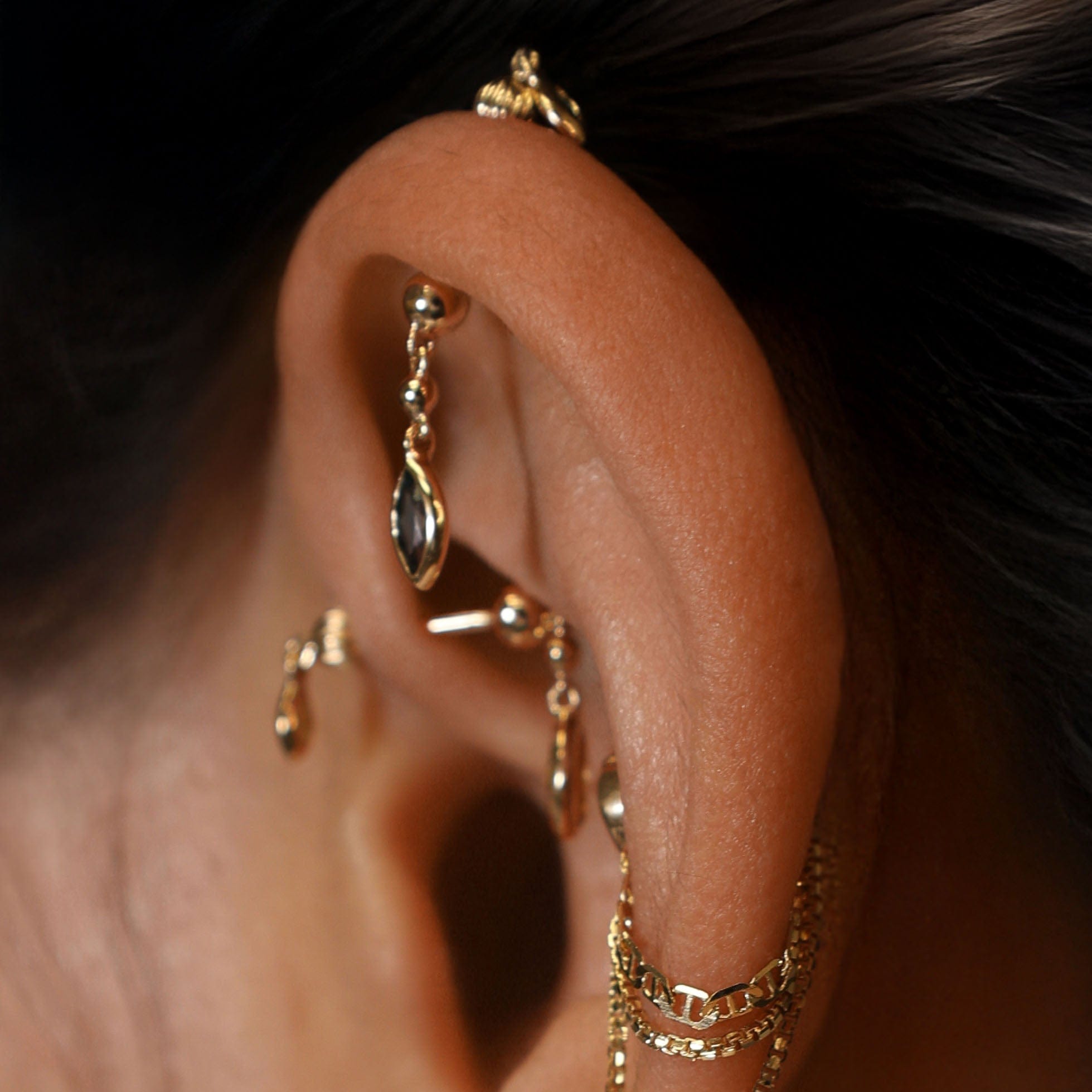 BEATTI Internal Thread Vira • Marquise Double Barbell – Internally Threaded Vira • Marquise Double Barbell – Internally Threaded