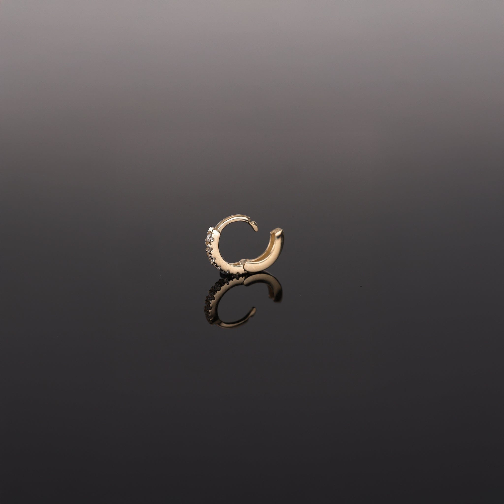 BEATTI Hoops Ultra Mini Pavé Hoop Ultra Mini Pavé Hoop