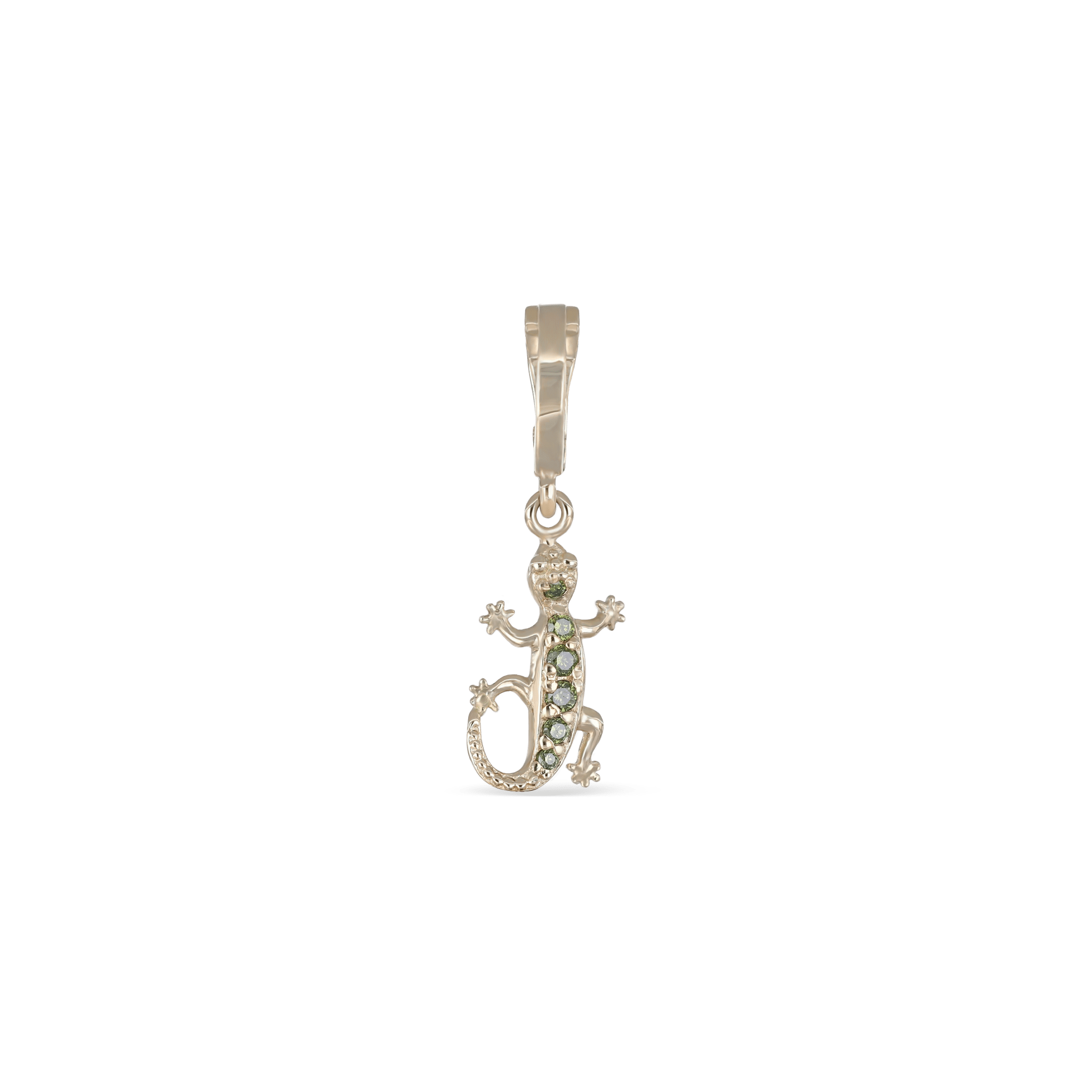 BEATTI Pendants Eternal 14K Lizard Diamond Pendant Eternal 14K Lizard Diamond Pendant